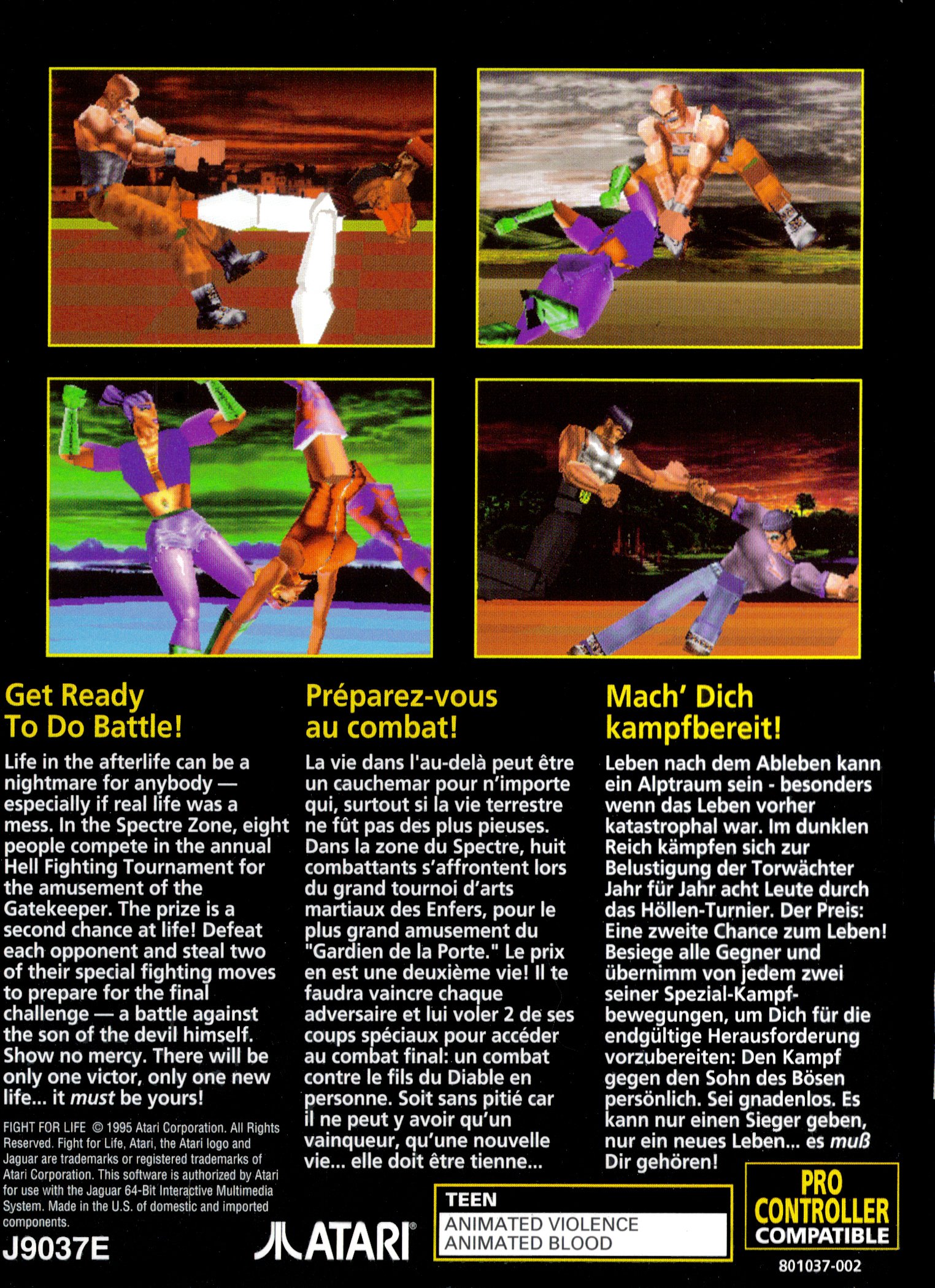 video game Fight for Life Image