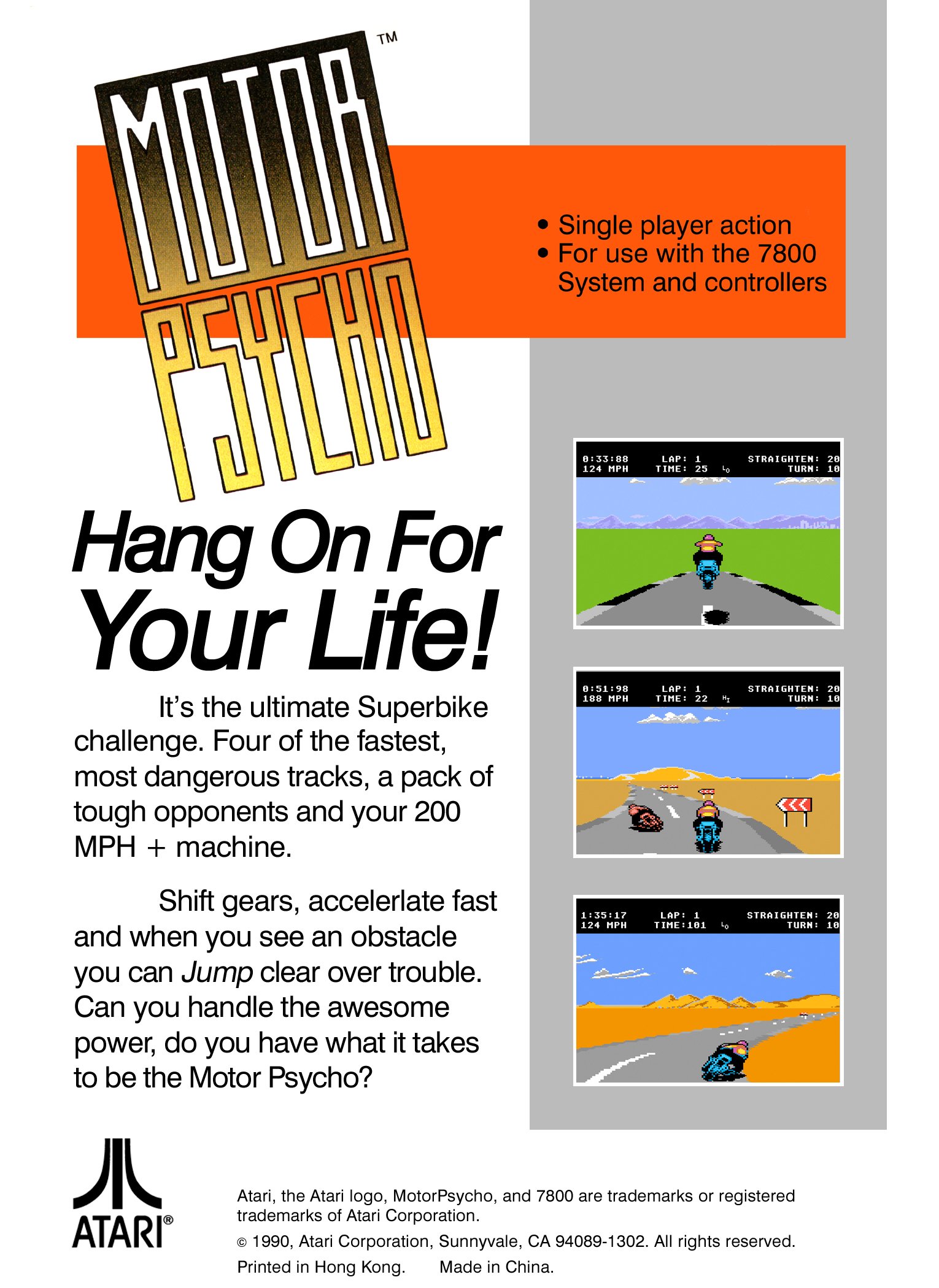 video game Motor Psycho Image