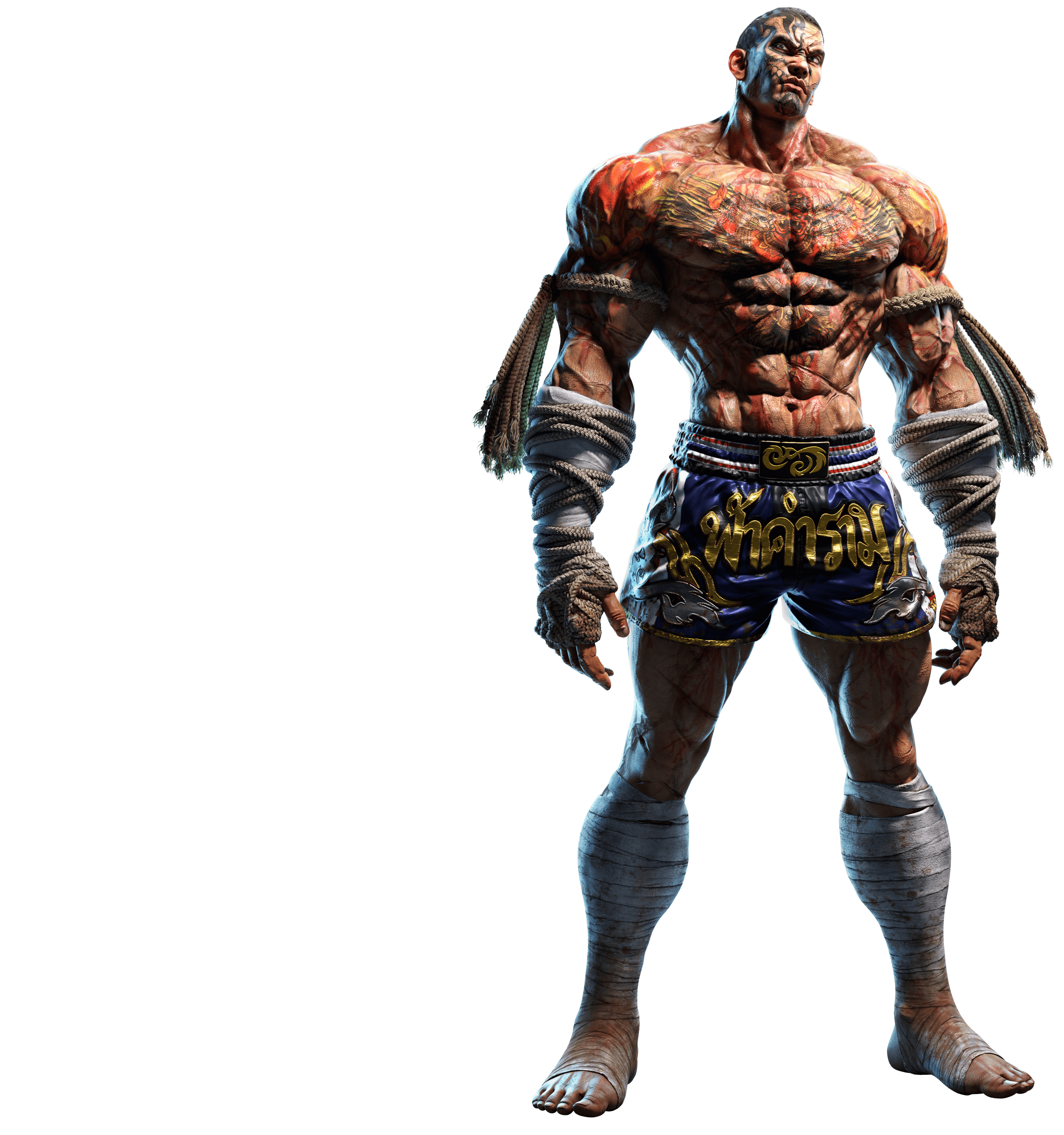 Fahkumram from Tekken 7. Most deem him as the worst new character design in  Tekken 7 but I LOVE his look. They went out of their way to make a  character as