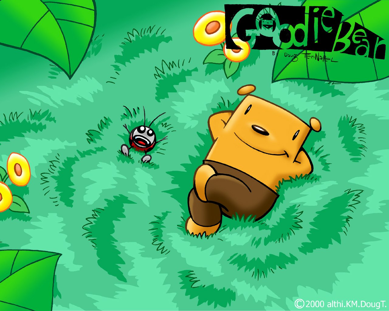 Comic Goodie Bear Image