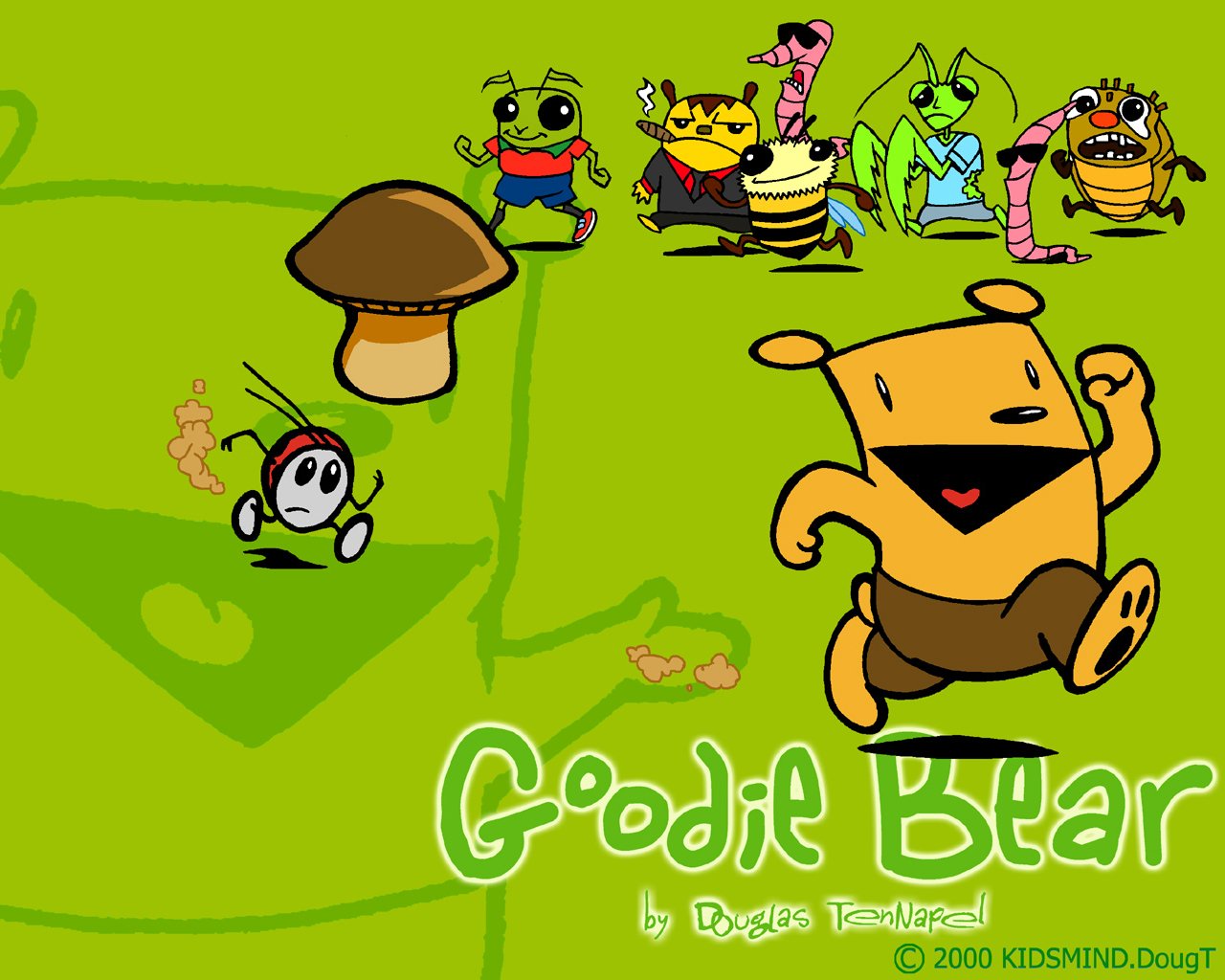 Comic Goodie Bear Image