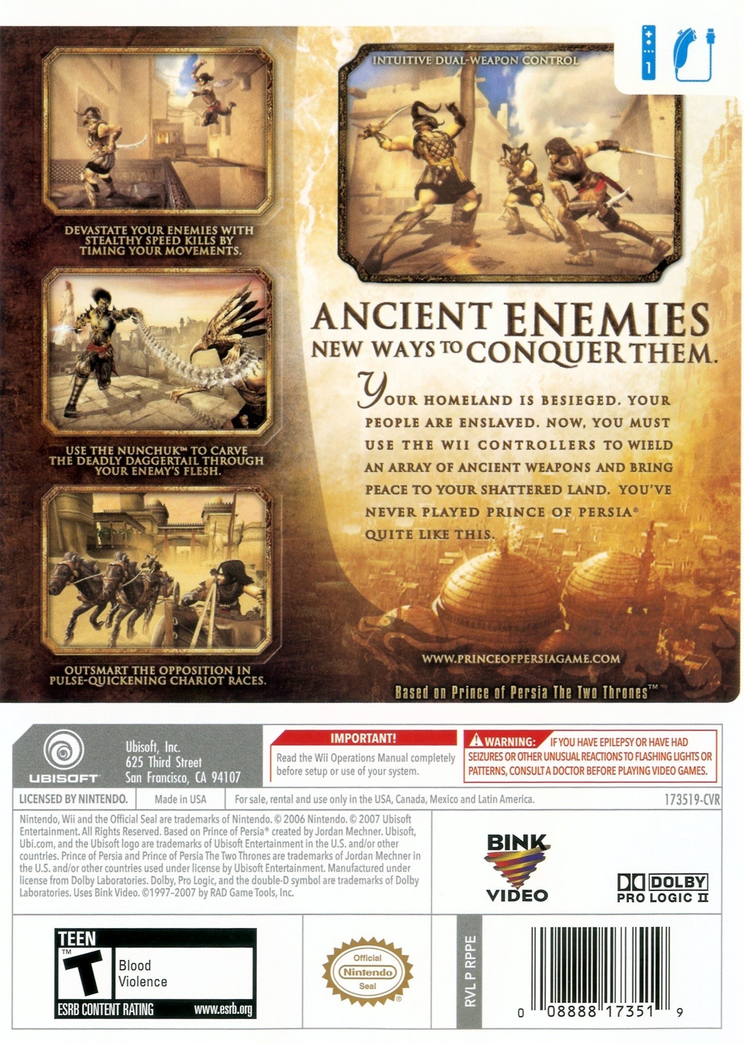 video game Prince of Persia: Rival Swords Image