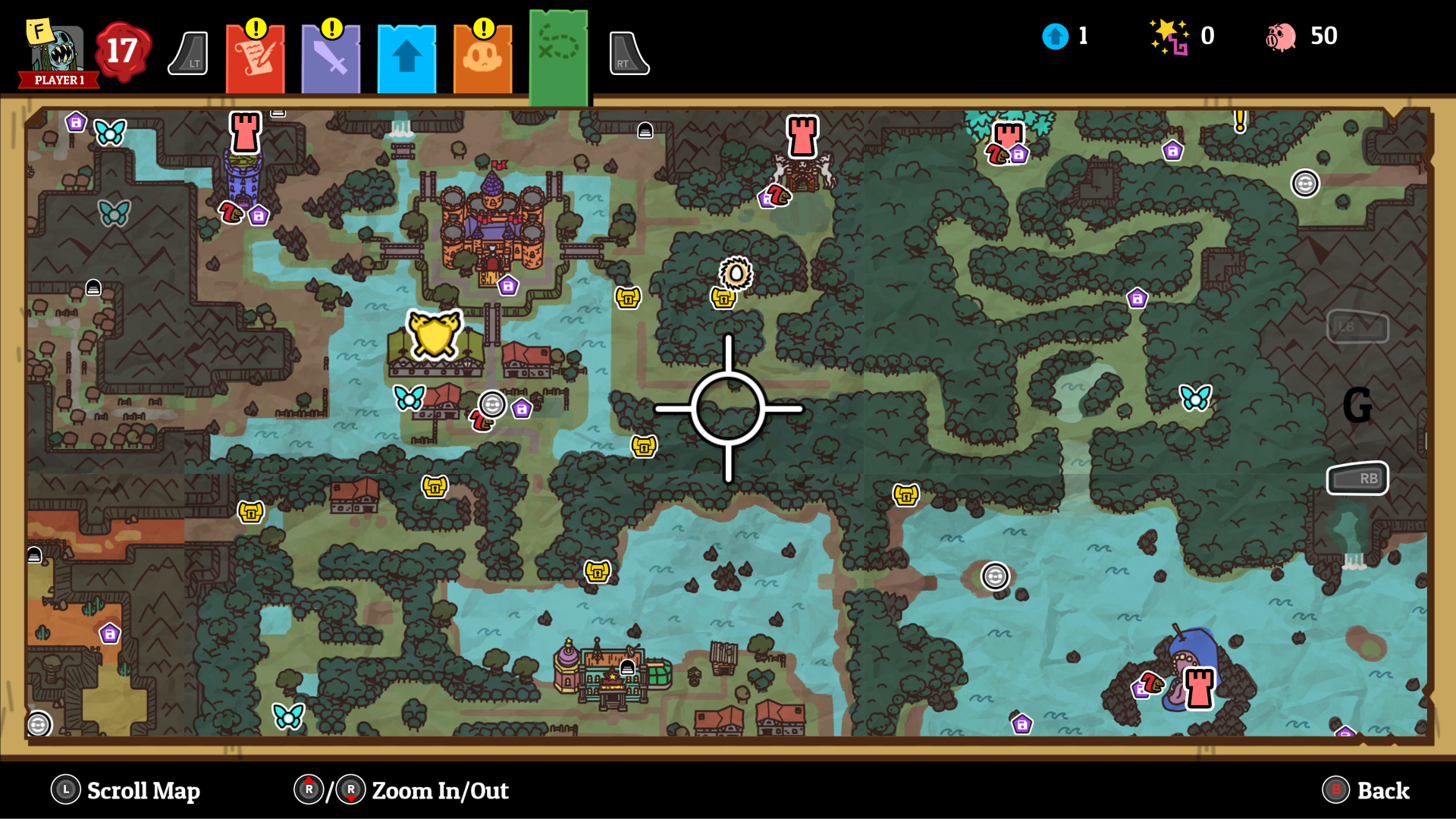 video game Nobody Saves the World map adventure exploration Image