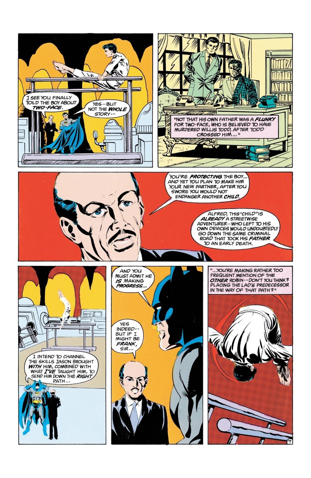 Two-Face Jason Todd Alfred Pennyworth Bruce Wayne Comic Batman Image