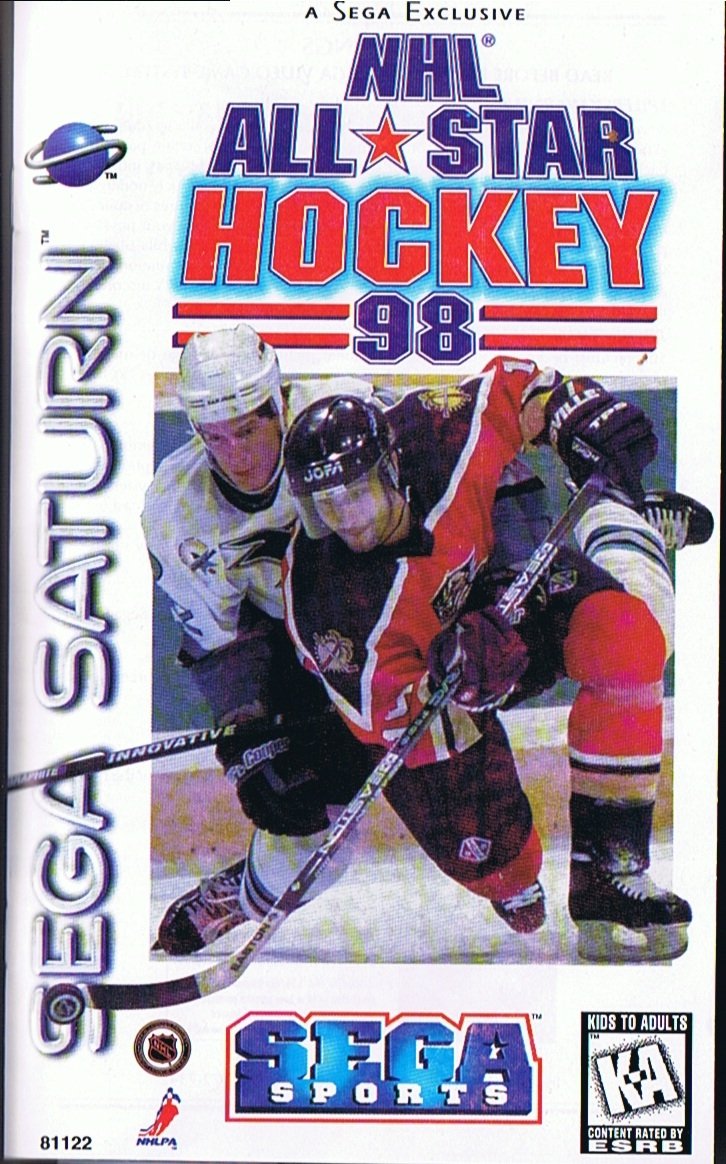 video game NHL All-Star Hockey '98 Image