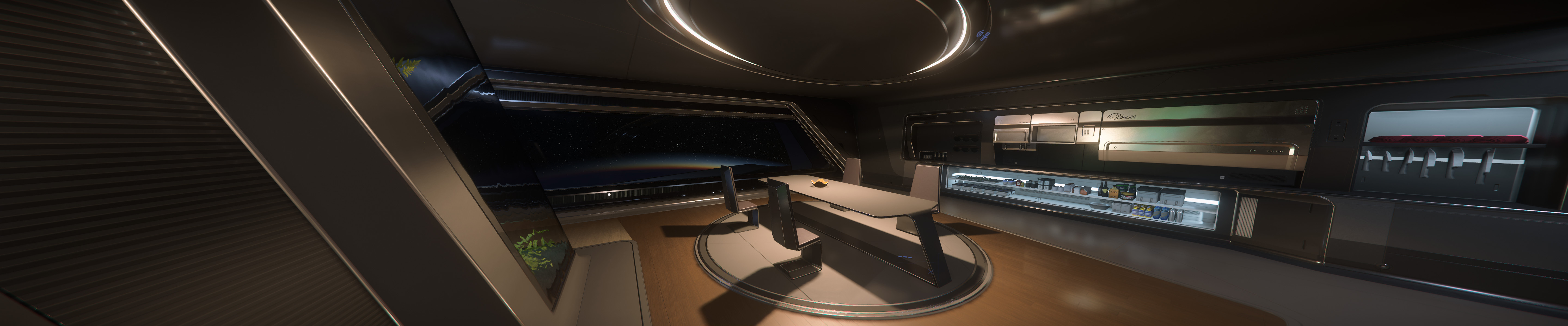 Origin 890 Jump interior (Star Citizen) by michael_crown