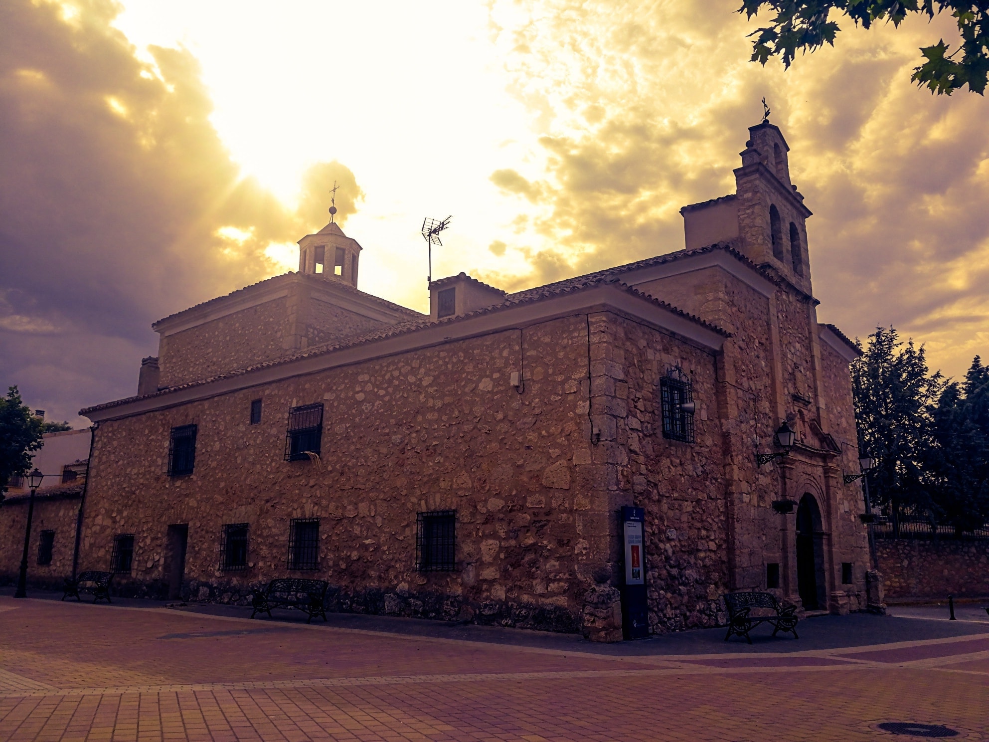 Church in Belmonte, Cuenca (Spain)