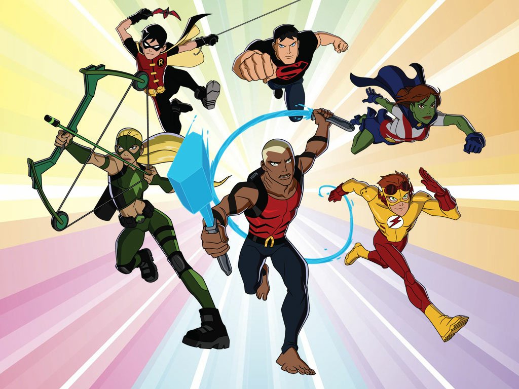 Conner Kent Superboy Dick Grayson Robin (DC Comics) Arrowette (DC Comics) Artemis Crock Miss Martian Wally West Kid Flash Kaldur'ahm Aqualad (DC Comics) TV Show Young Justice Image