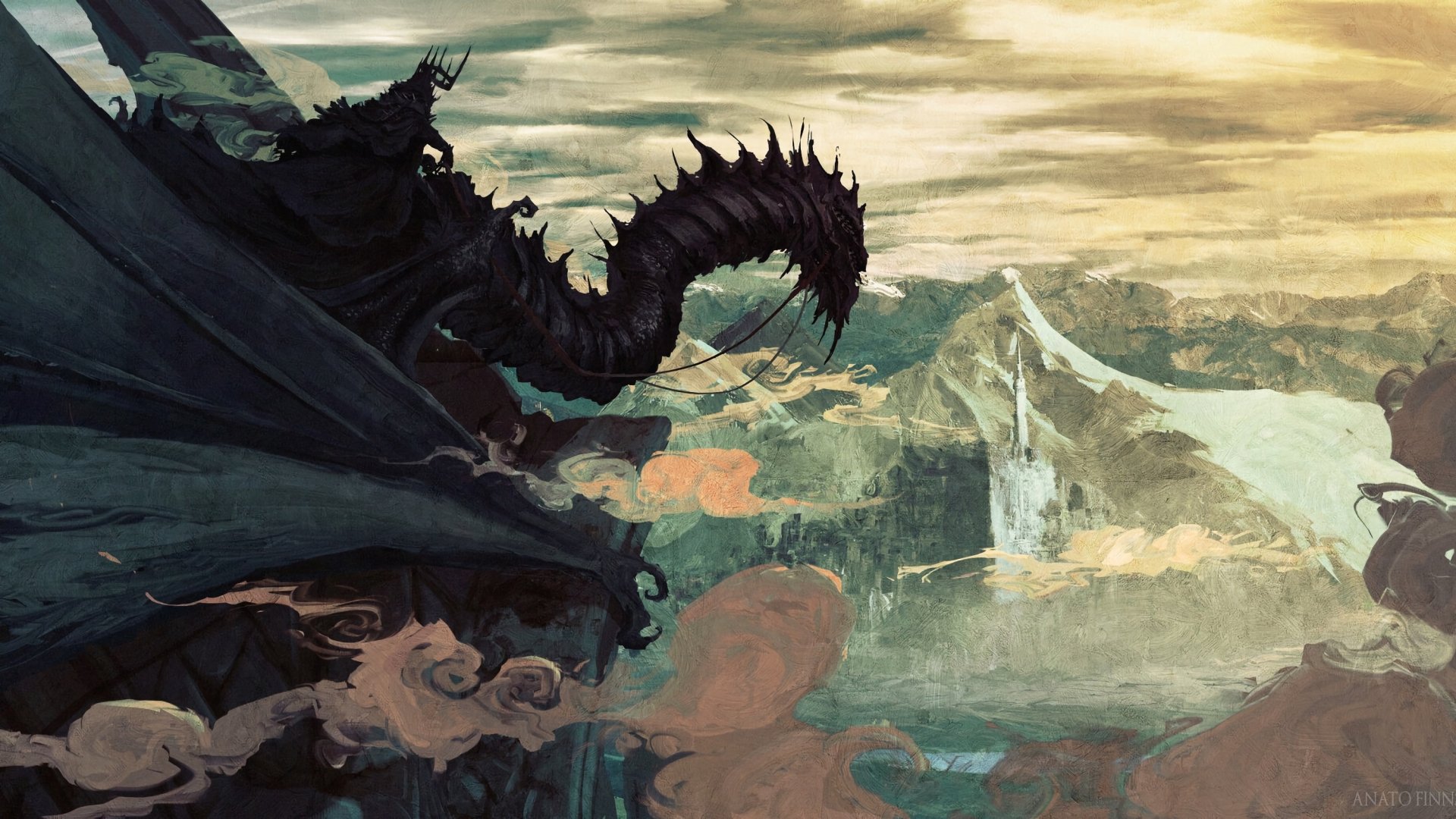  The Witch King of Angmar by AnatoFinnstark