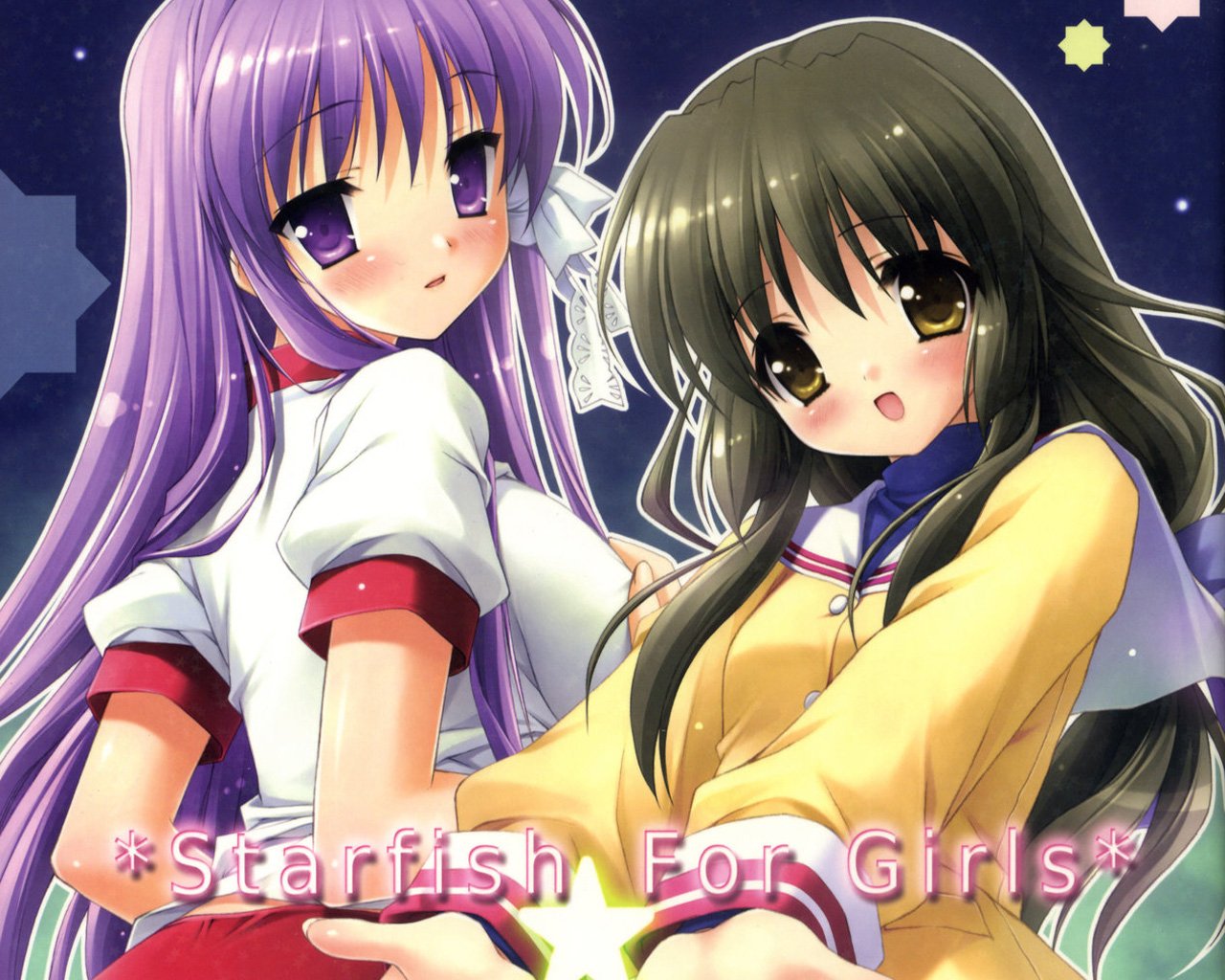 Download Fuuko Ibuki Kyou Fujibayashi Anime Clannad Image