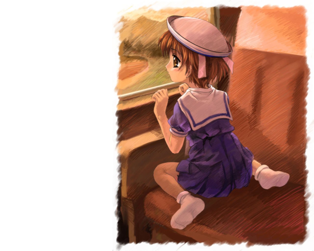 Ushio Okazaki Anime Clannad Image