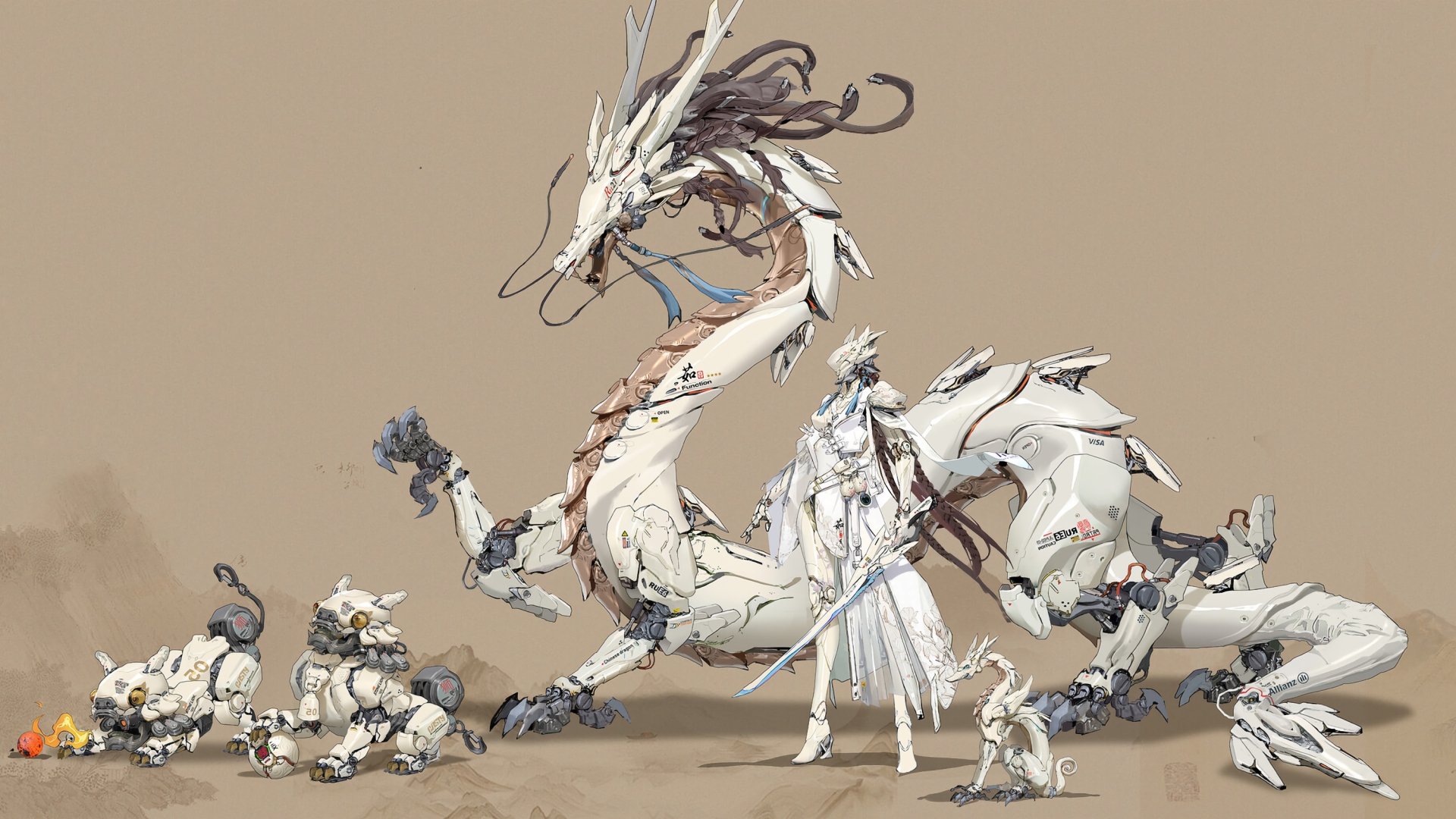 chinese dragon Sci Fi Animal Image