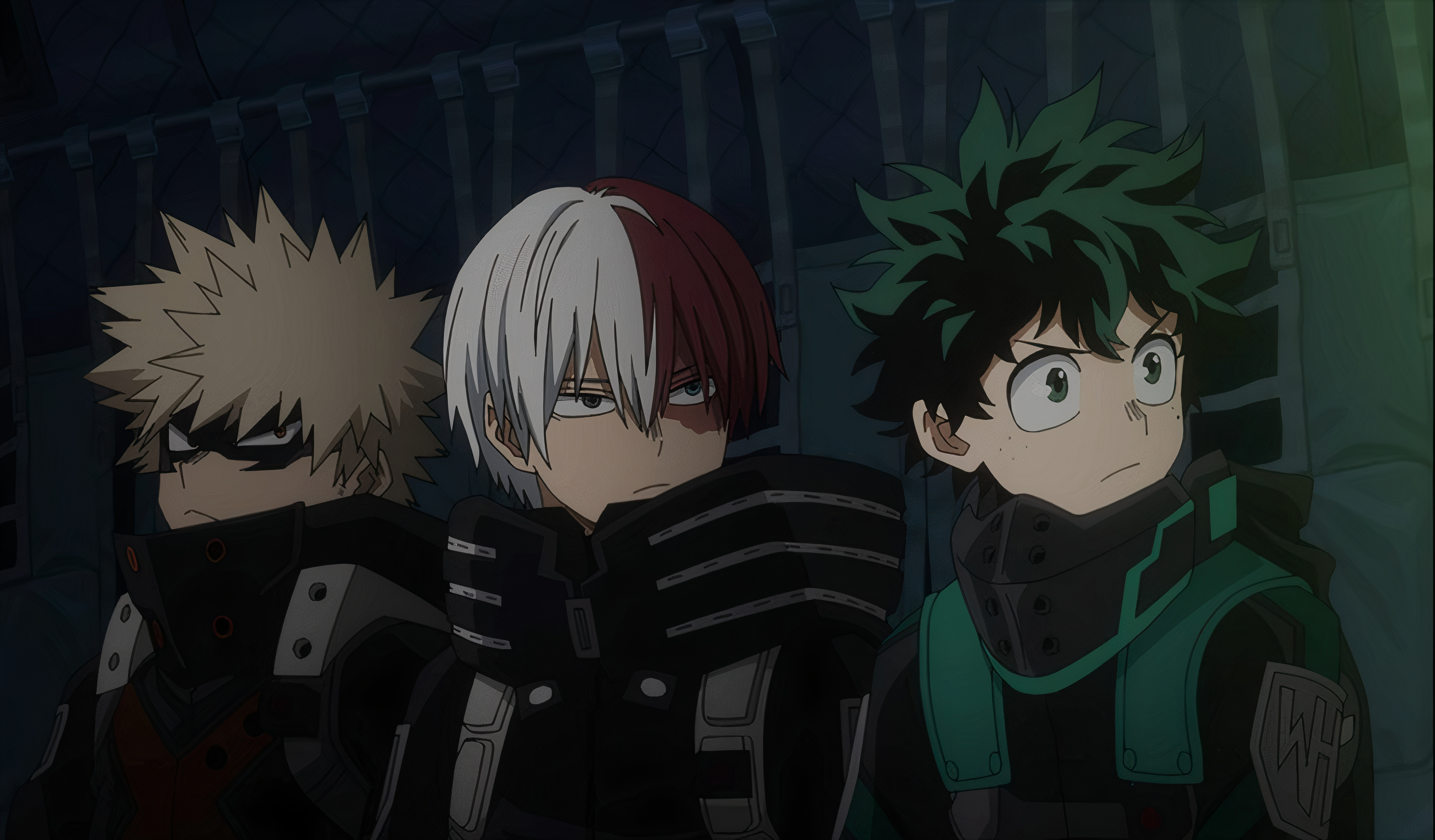 My Hero Academia World Heroes Mission Katsuki Shoto And Izuku