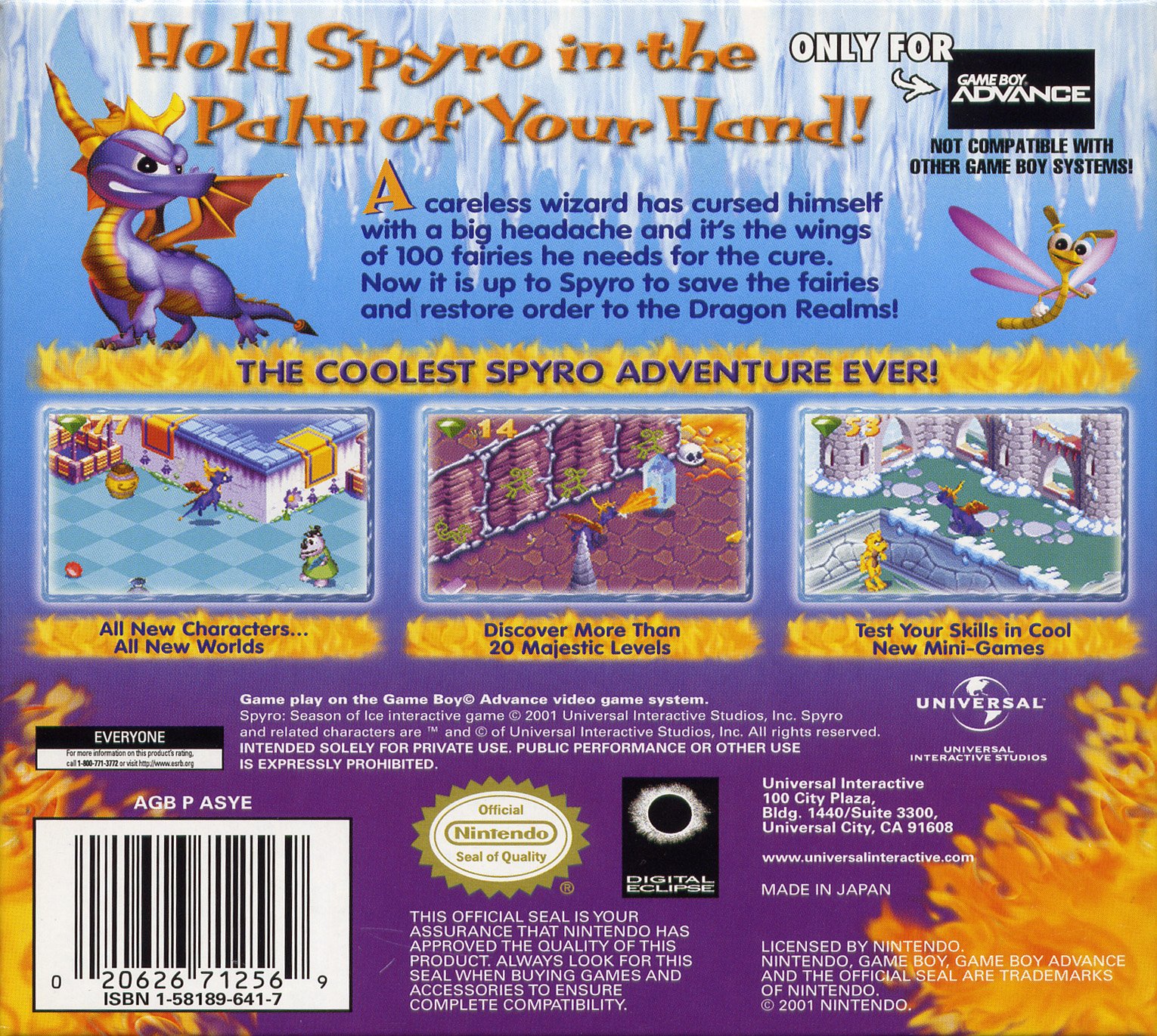 video game Spyro: Season of Ice Image