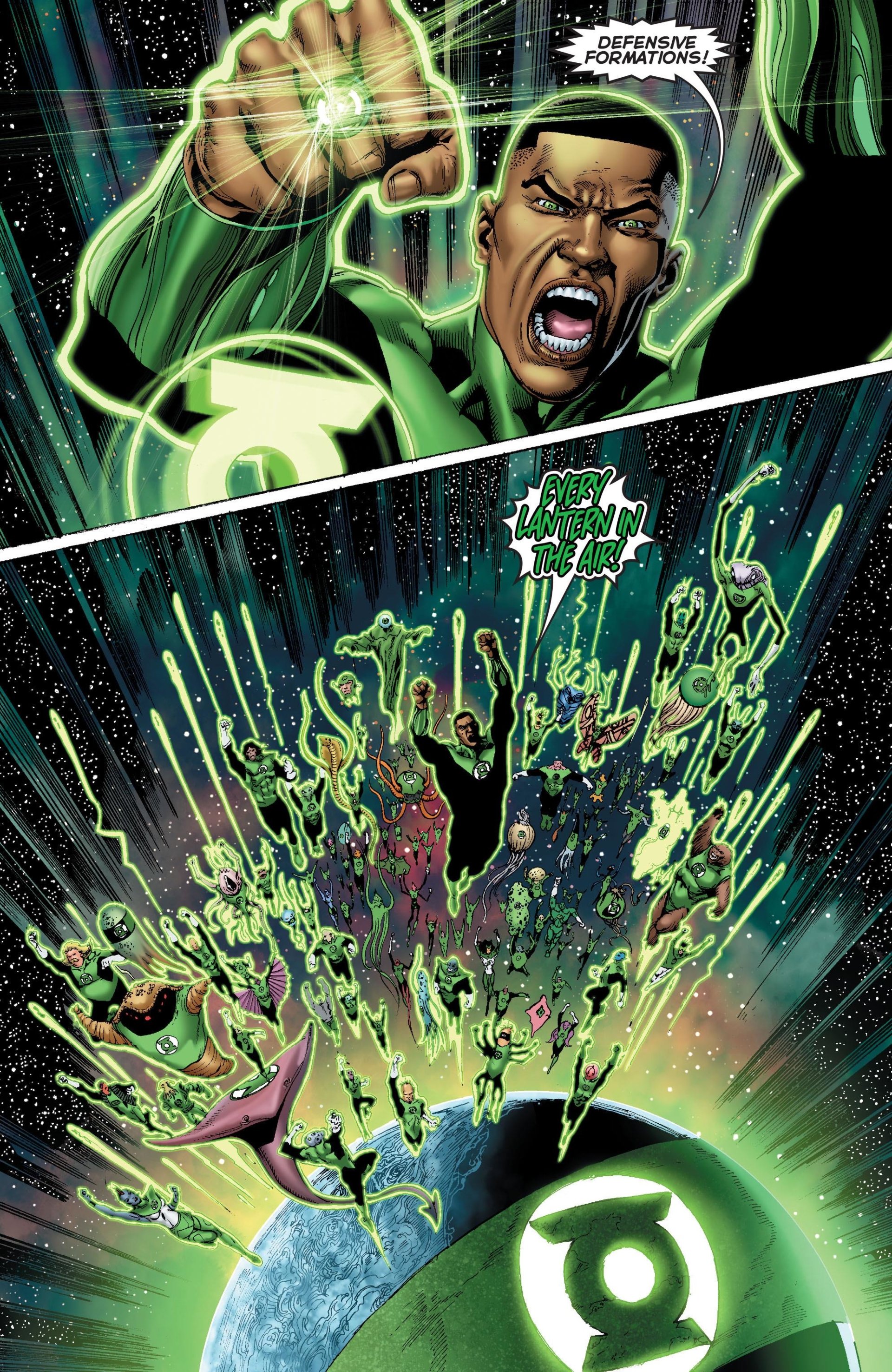 Green Lantern Comic Green Lantern Corps Image