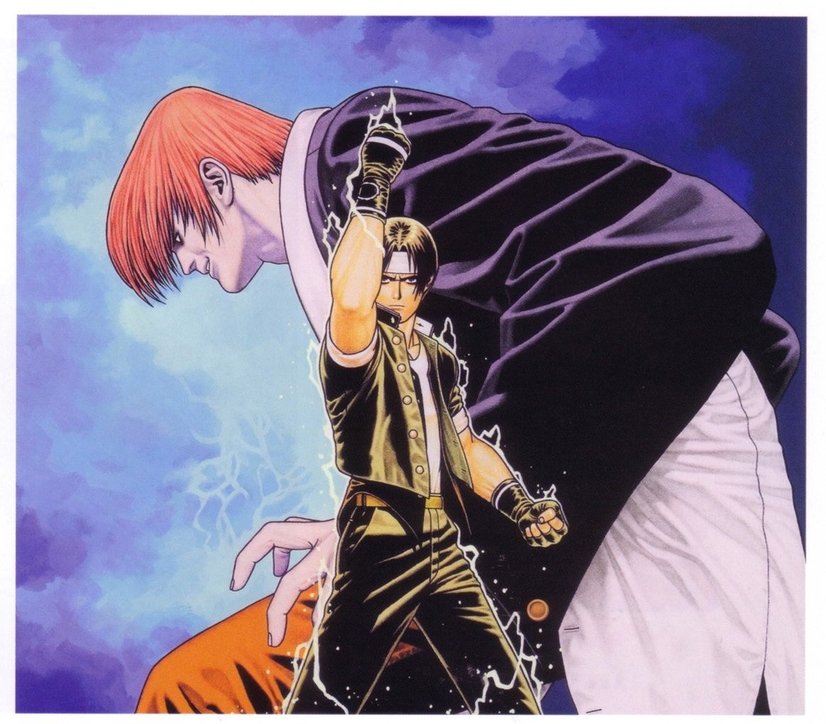 Kyo Kusanagi Iori Yagami video game The King of Fighters '96 Image