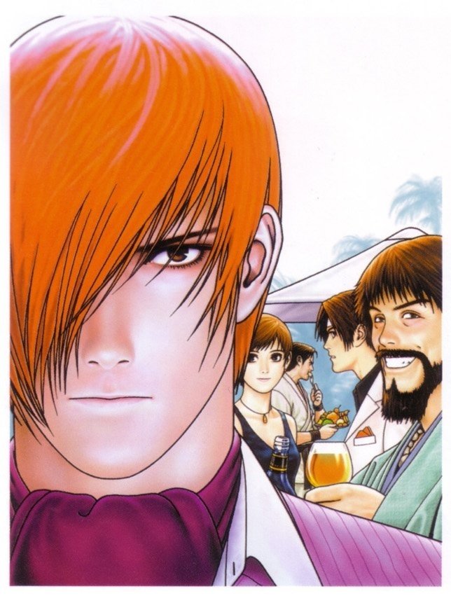 Kyo Kusanagi Saisyu Kusanagi Iori Yagami video game The King of Fighters '98: The Slugfest Image