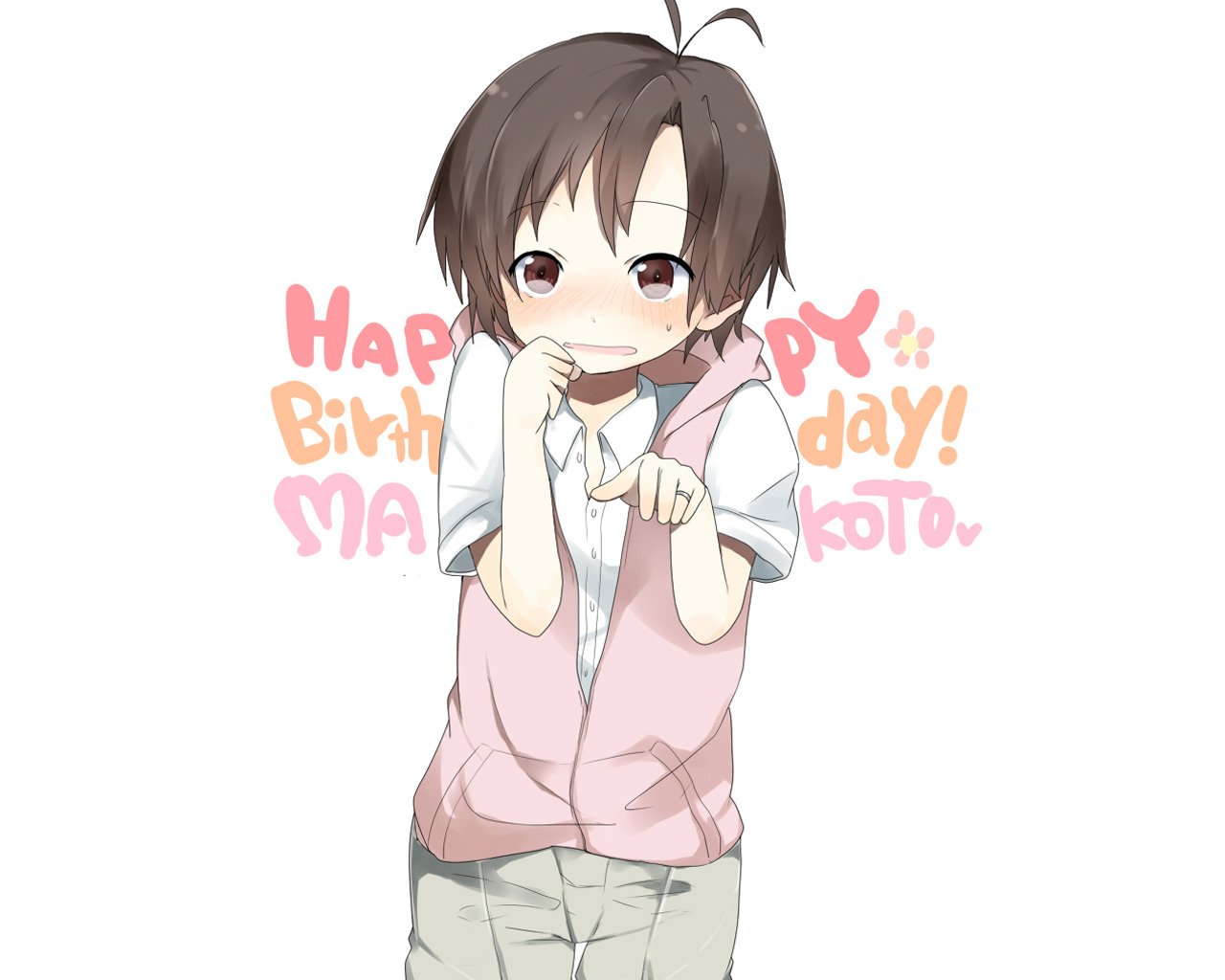 Makoto Kikuchi Anime The iDOLM@STER Image