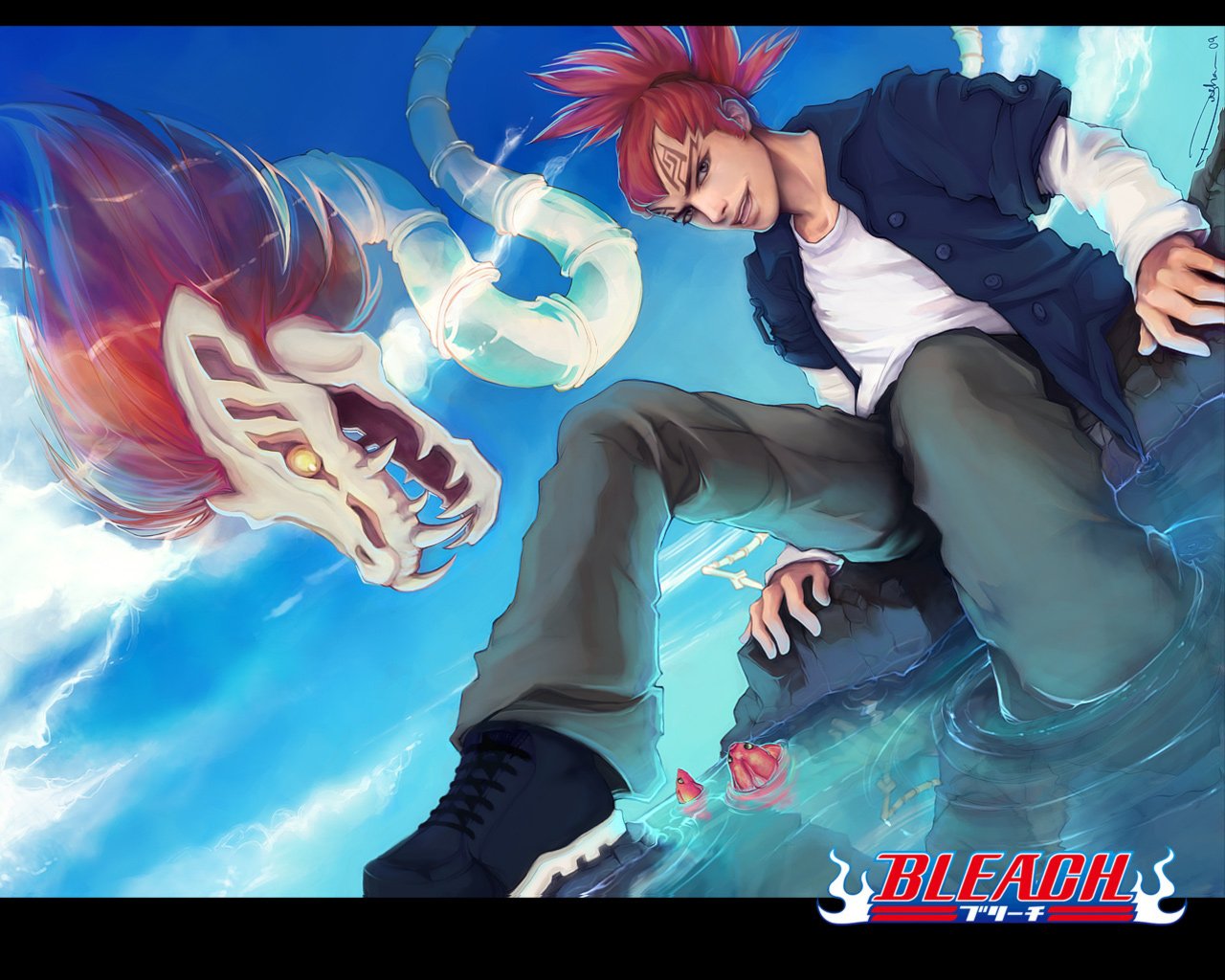 Renji Abarai Anime Bleach Image