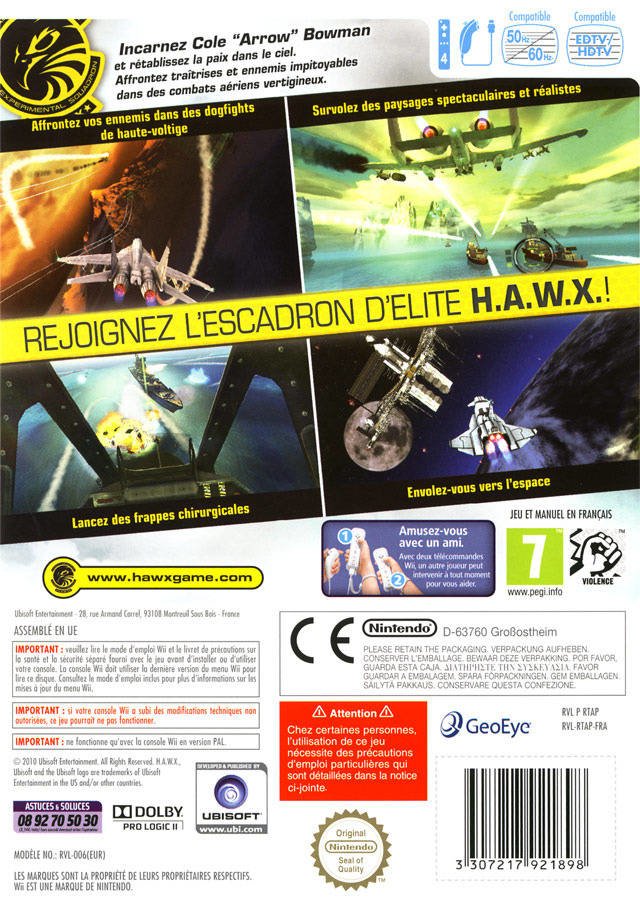 video game Tom Clancy's H.A.W.X 2 Image