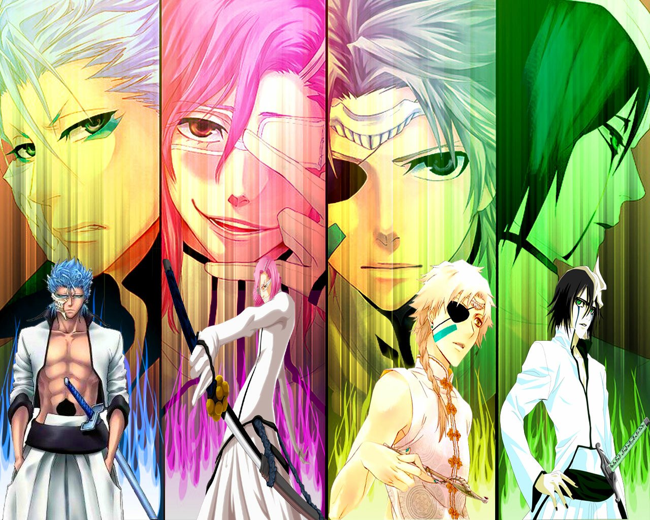 Szayelaporro Granz Menoly Mallia Ulquiorra Cifer Grimmjow Jaegerjaquez Anime Bleach Image