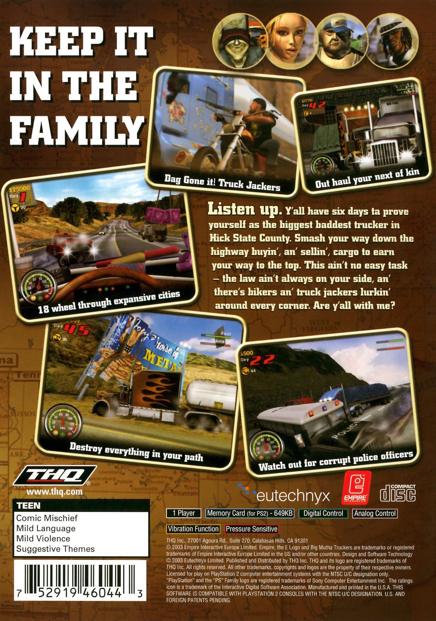 video game Big Mutha Truckers Image