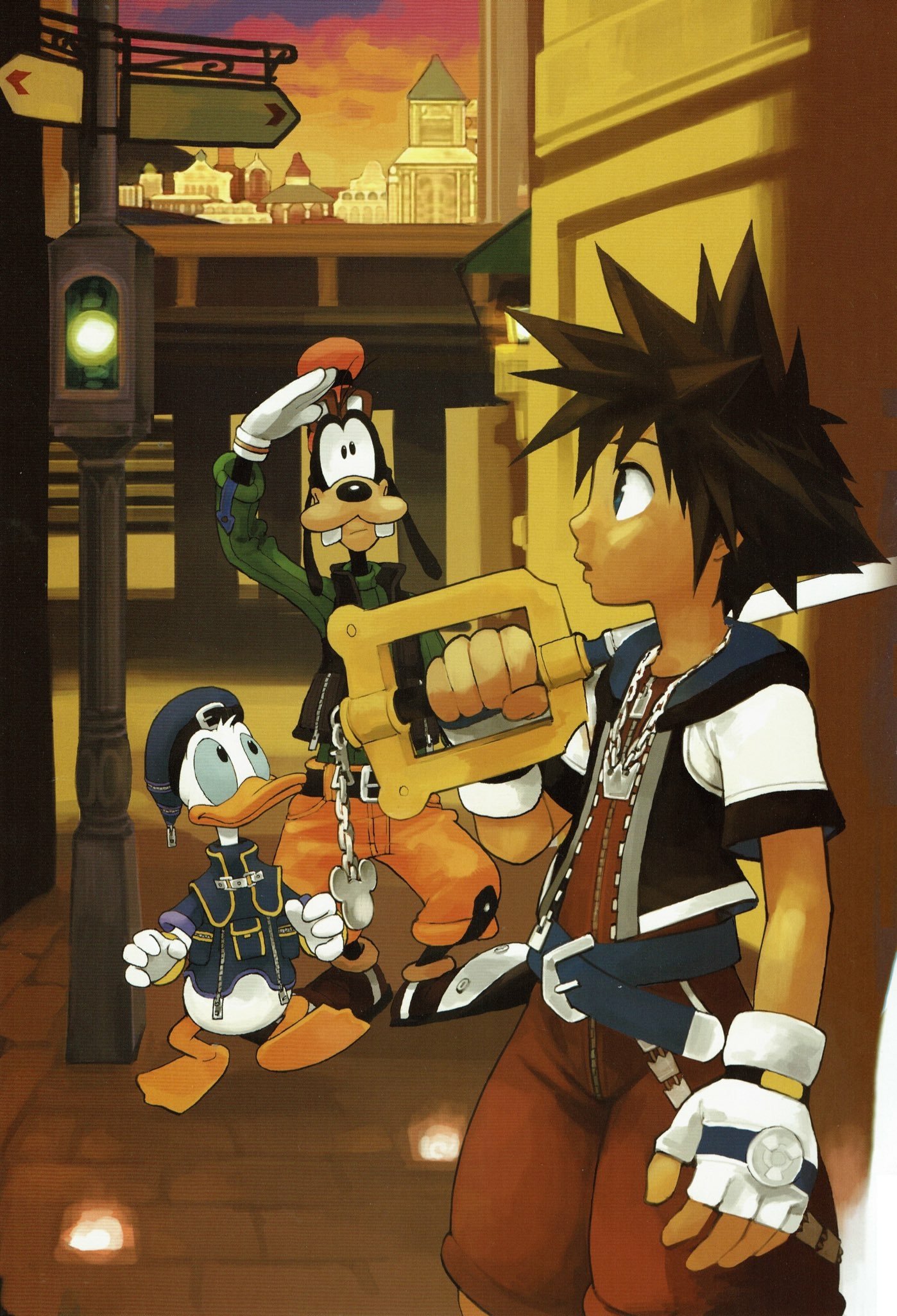 Keyblade Goofy Donald Duck Sora (Kingdom Hearts) video game Kingdom Hearts Image