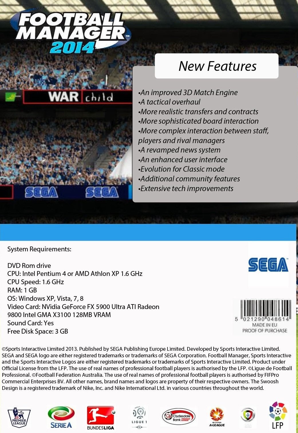 video game Football Manager 2014 Image