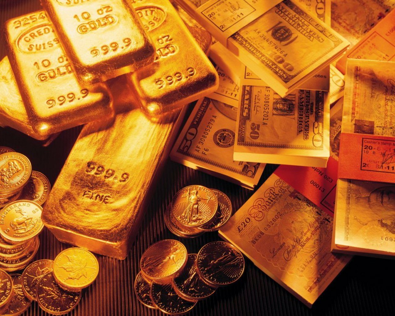 man made gold Image