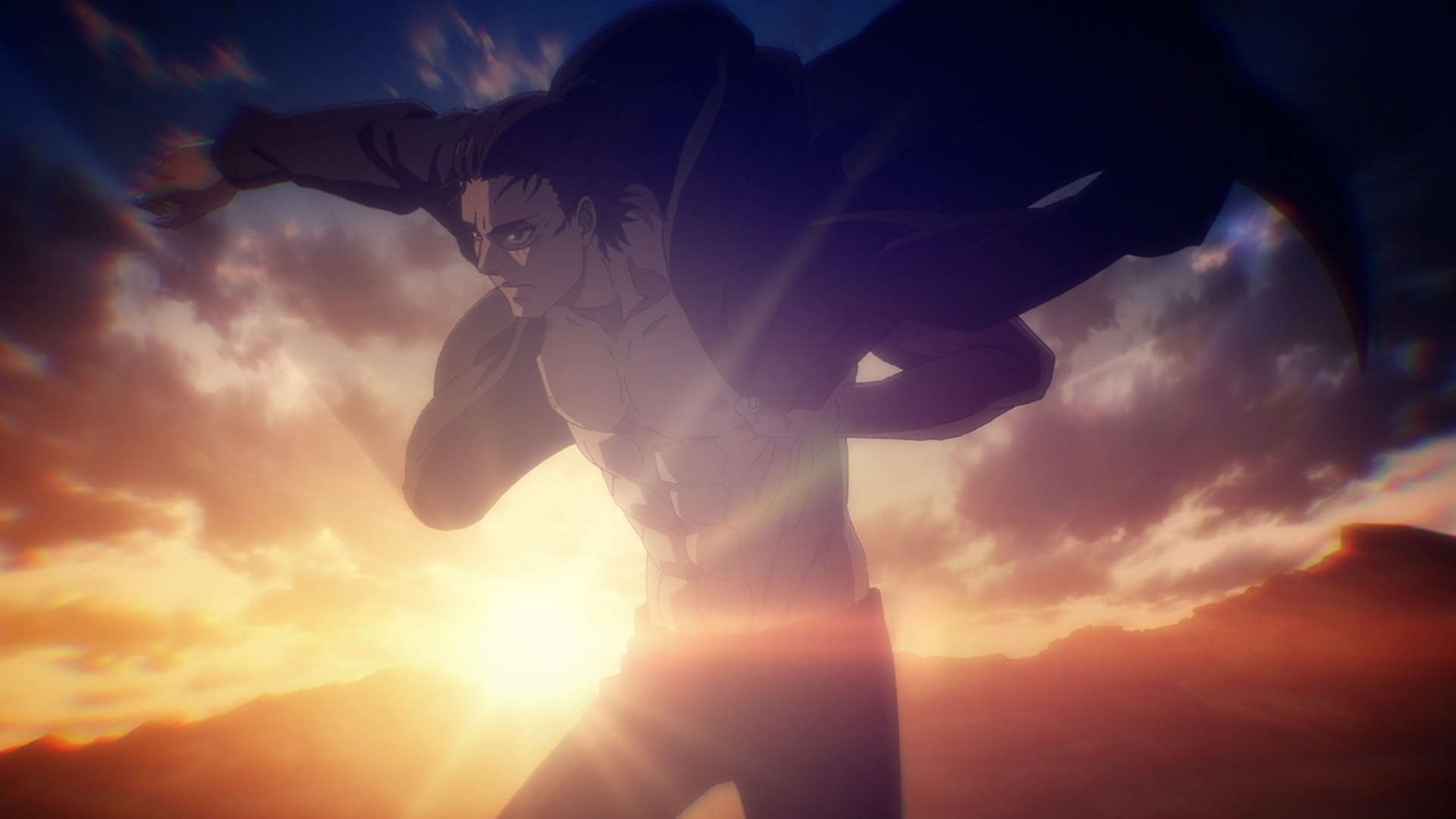  Attack on Titan - Season 4 - Eren Yeager Jacket Wallpaper