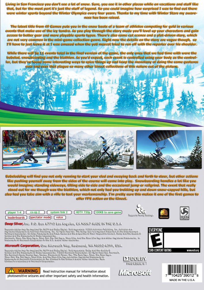 video game Winter Stars Image