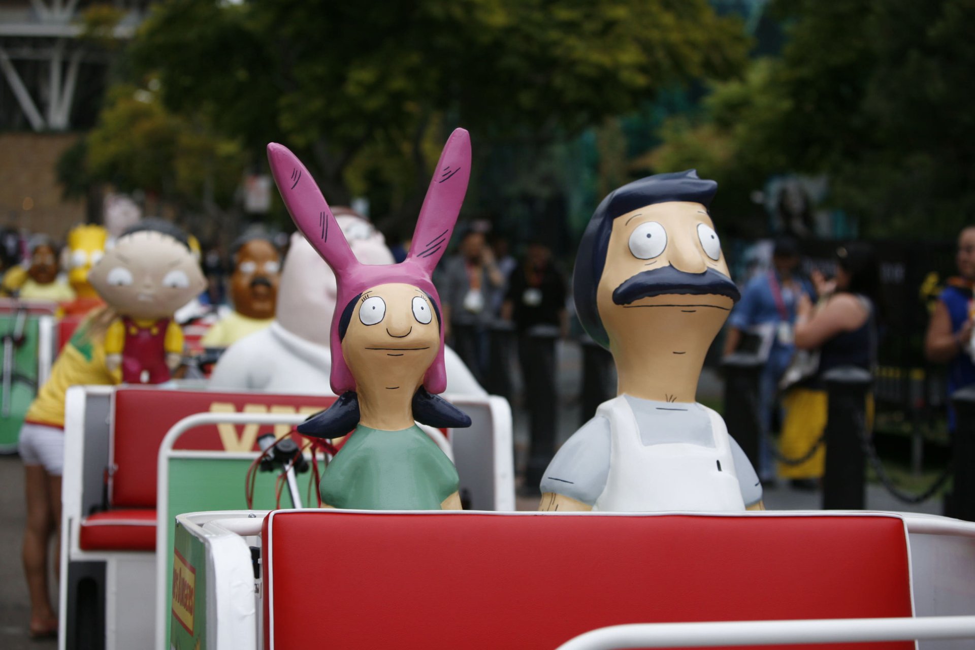 TV Show bob's burgers cartoon characters parade animated series Image