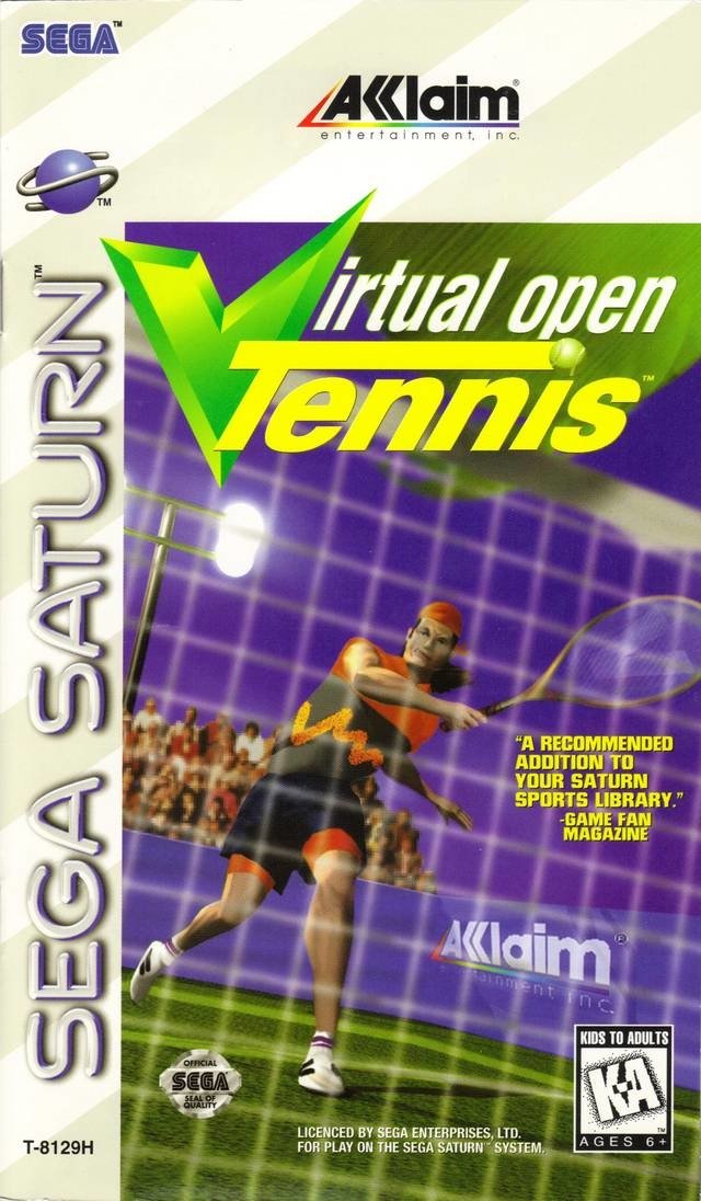 video game Virtual Open Tennis Image