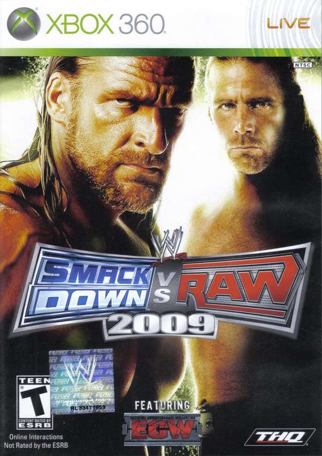 video game WWE SmackDown vs. Raw 2009 Image