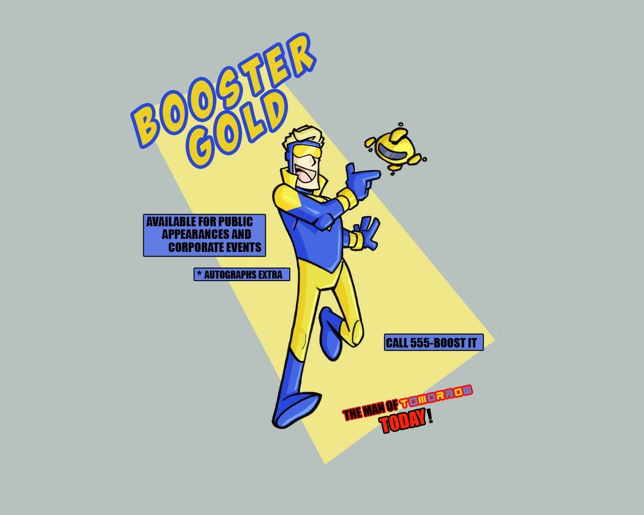 Comic Booster Gold Image