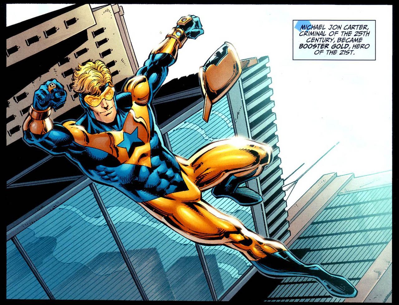 Comic Booster Gold Image