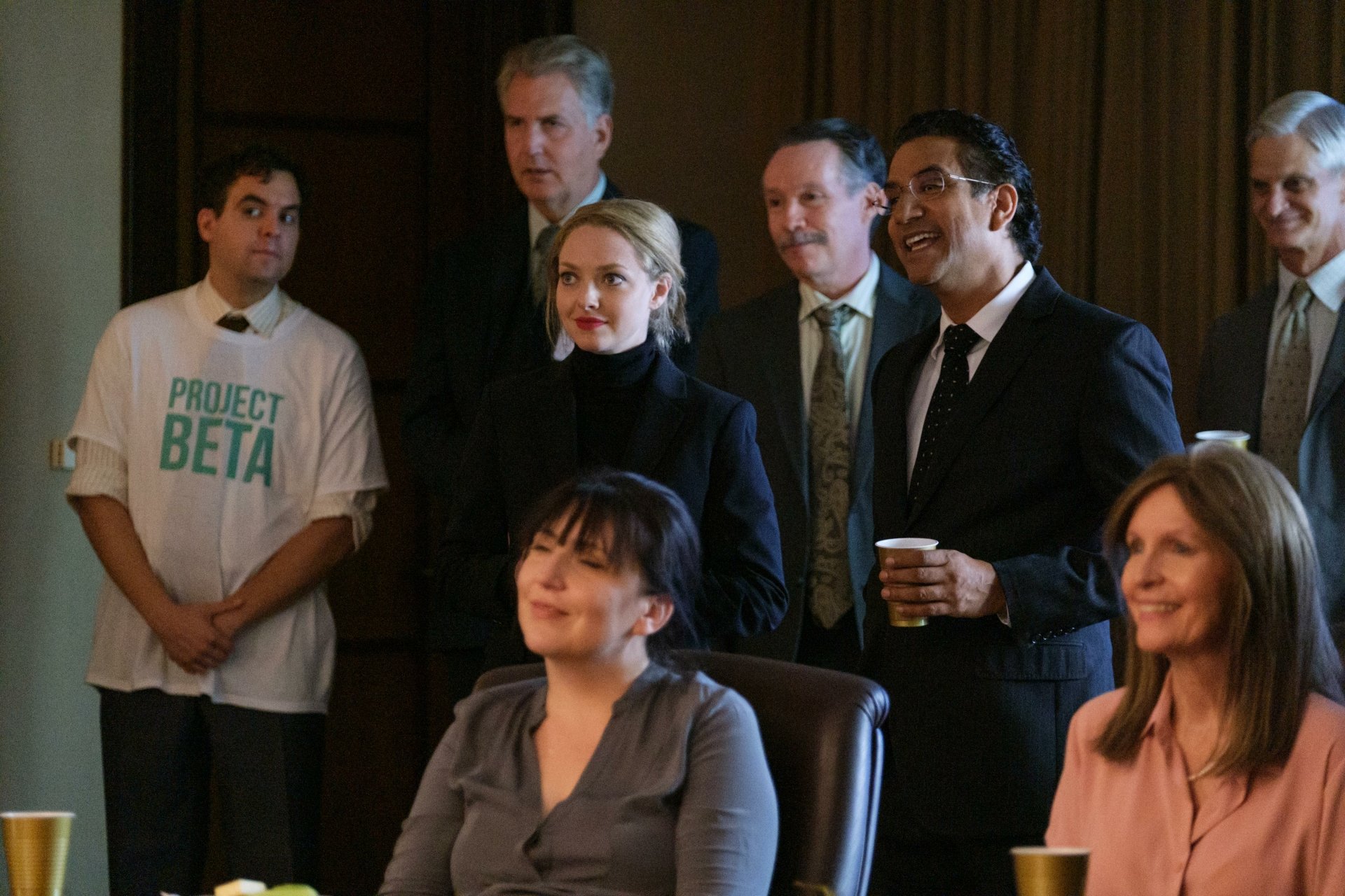 Naveen Andrews Amanda Seyfried TV Show The Dropout Image