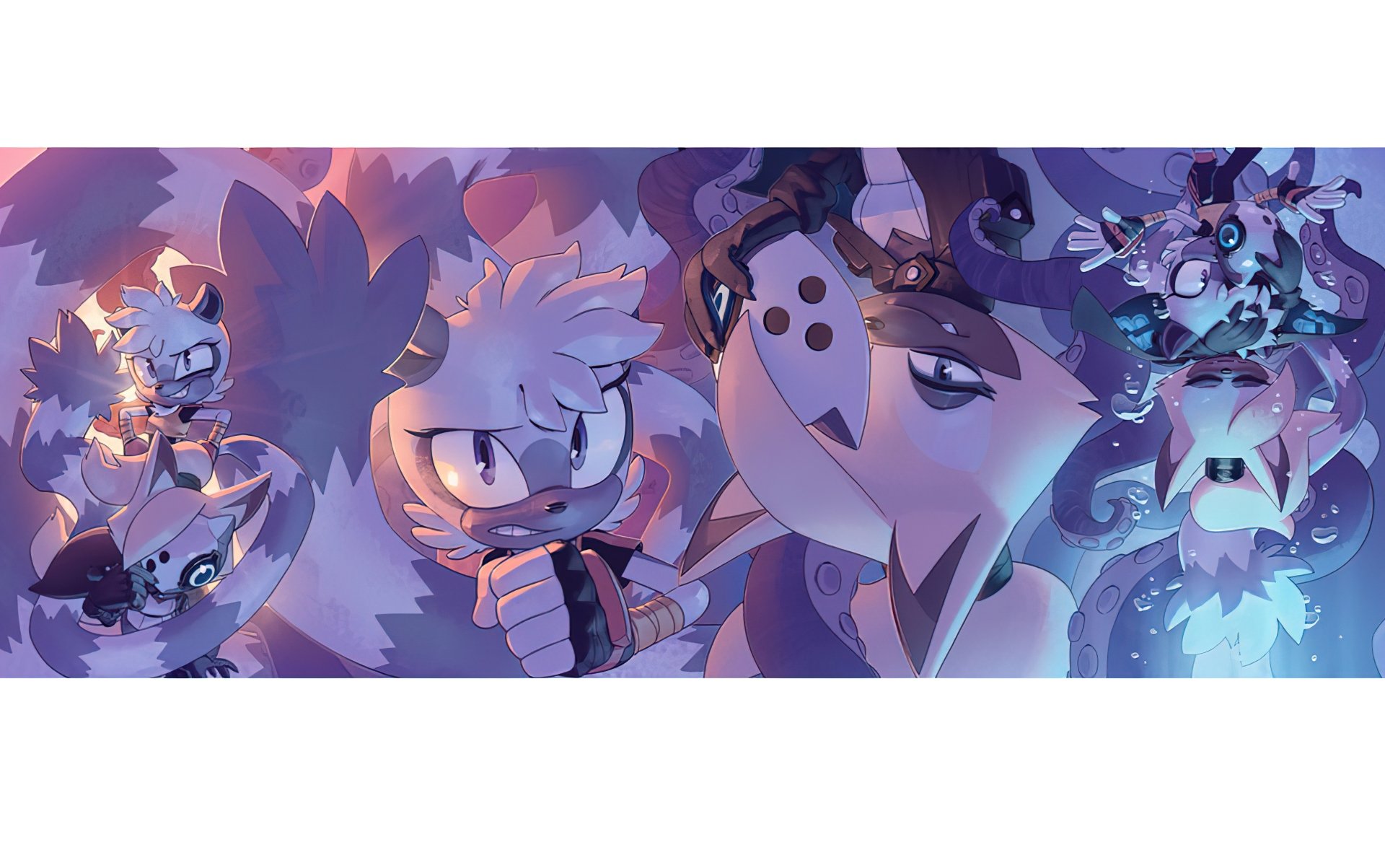  Tangle &amp; Whisper Comic Cover Mirrored