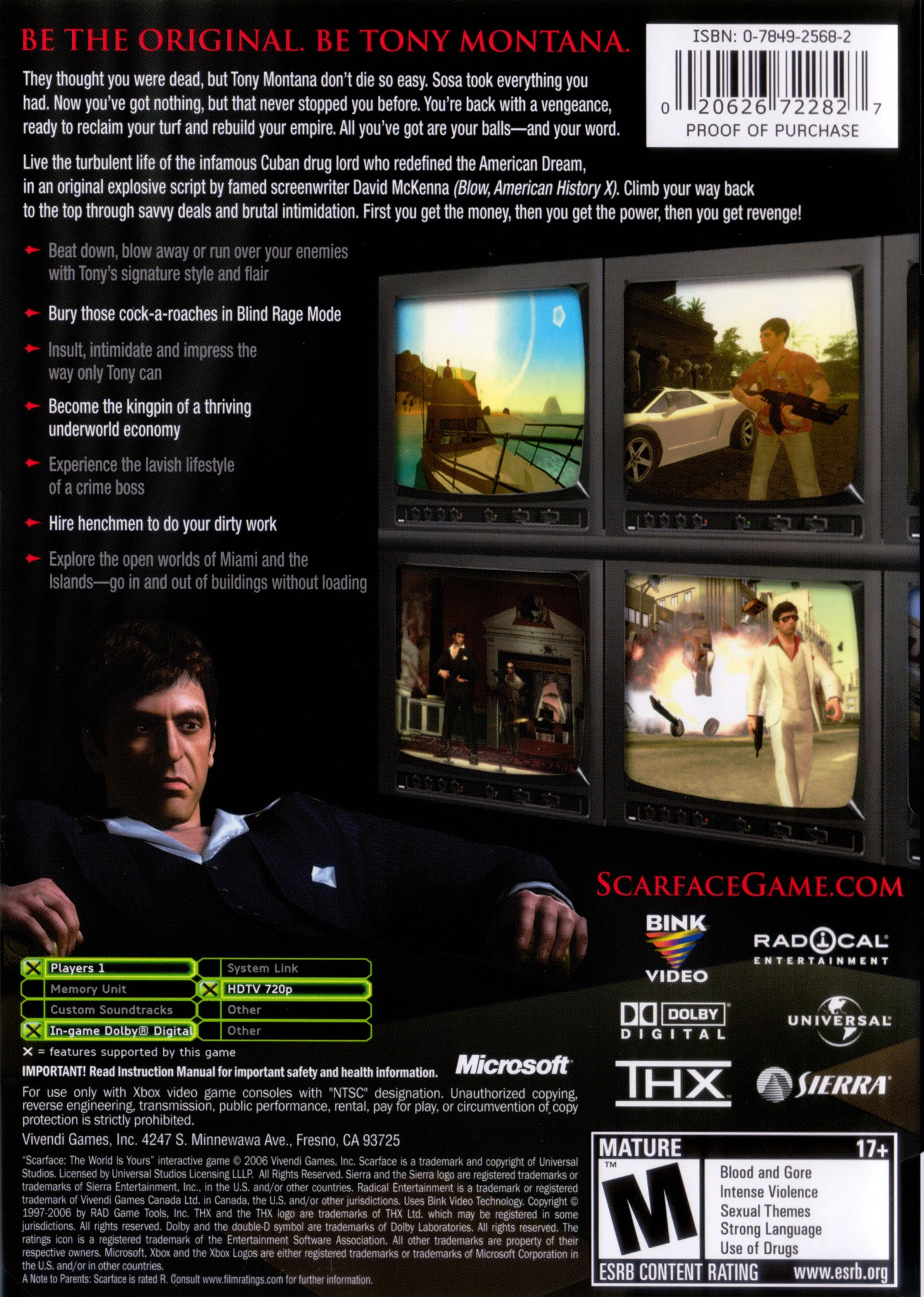 video game Scarface: The World Is Yours Image