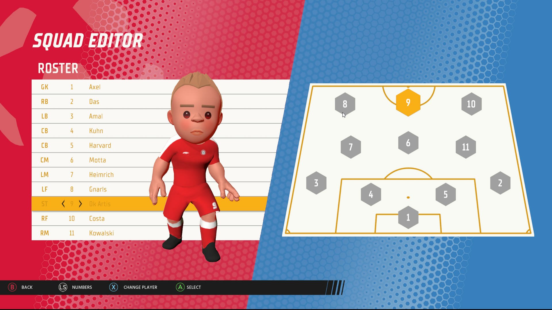 video game Super Soccer Blast: America vs Europe Image