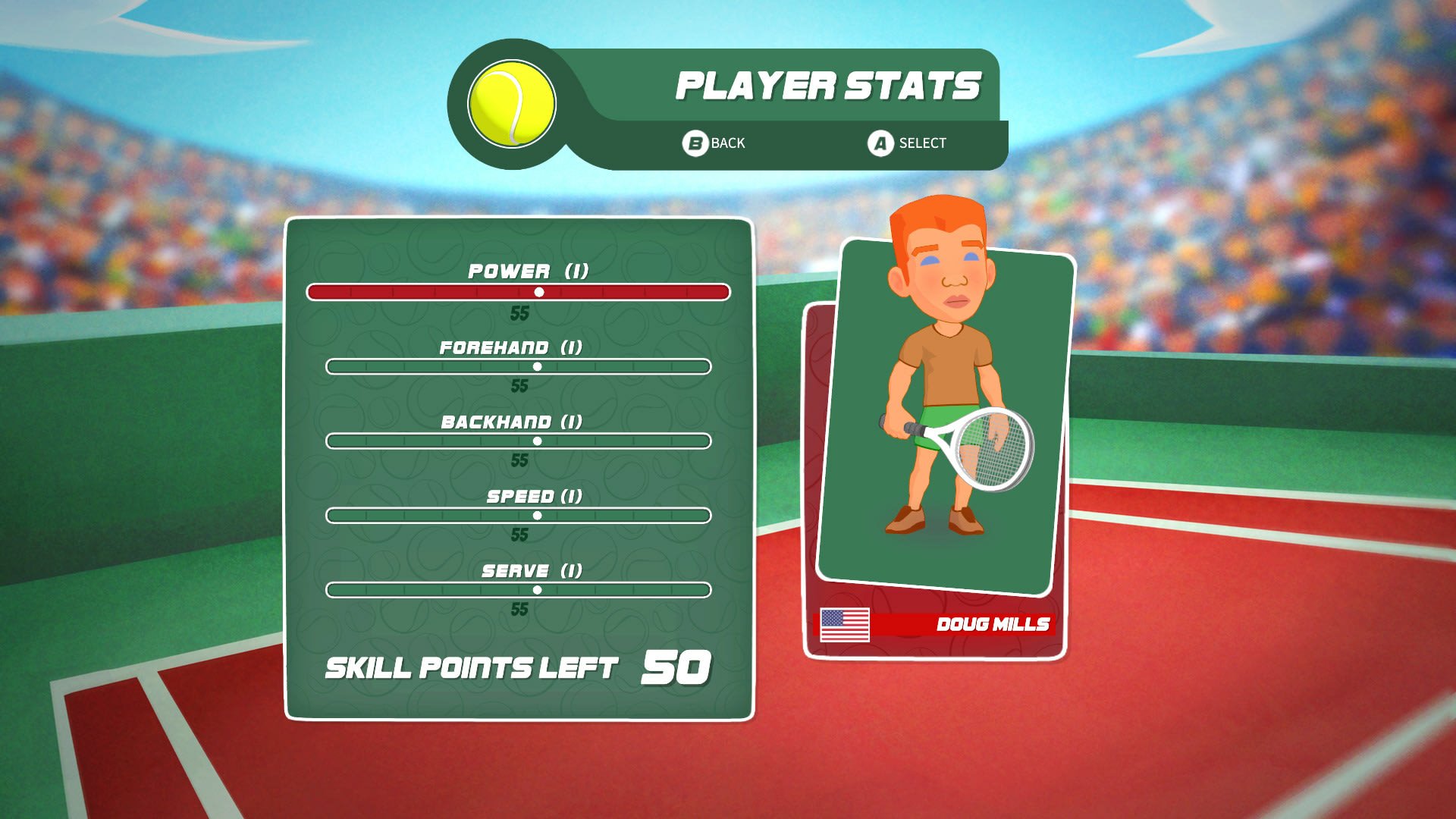 video game Super Tennis Blast Image