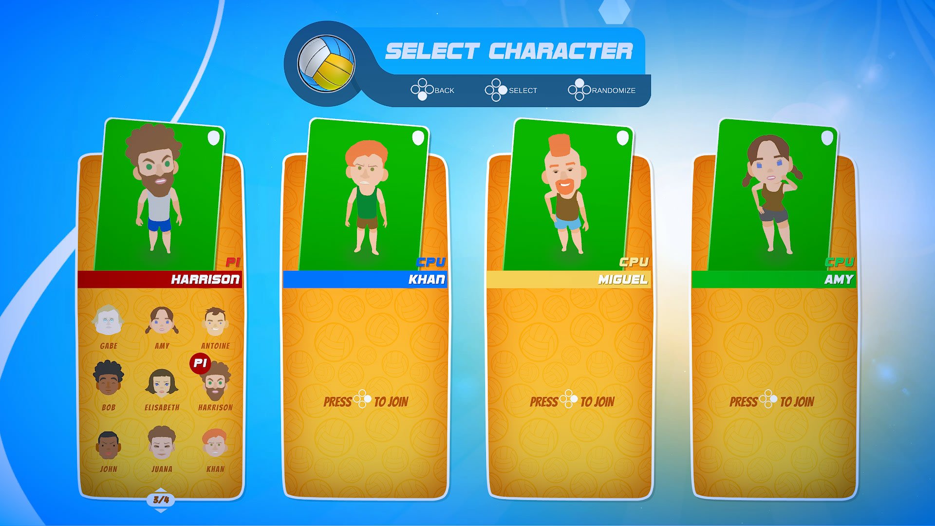 video game Super Volley Blast Image