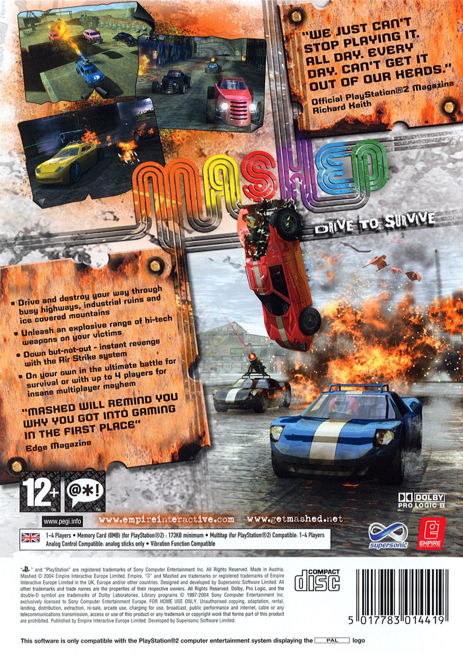 video game Mashed: Drive to Survive Image