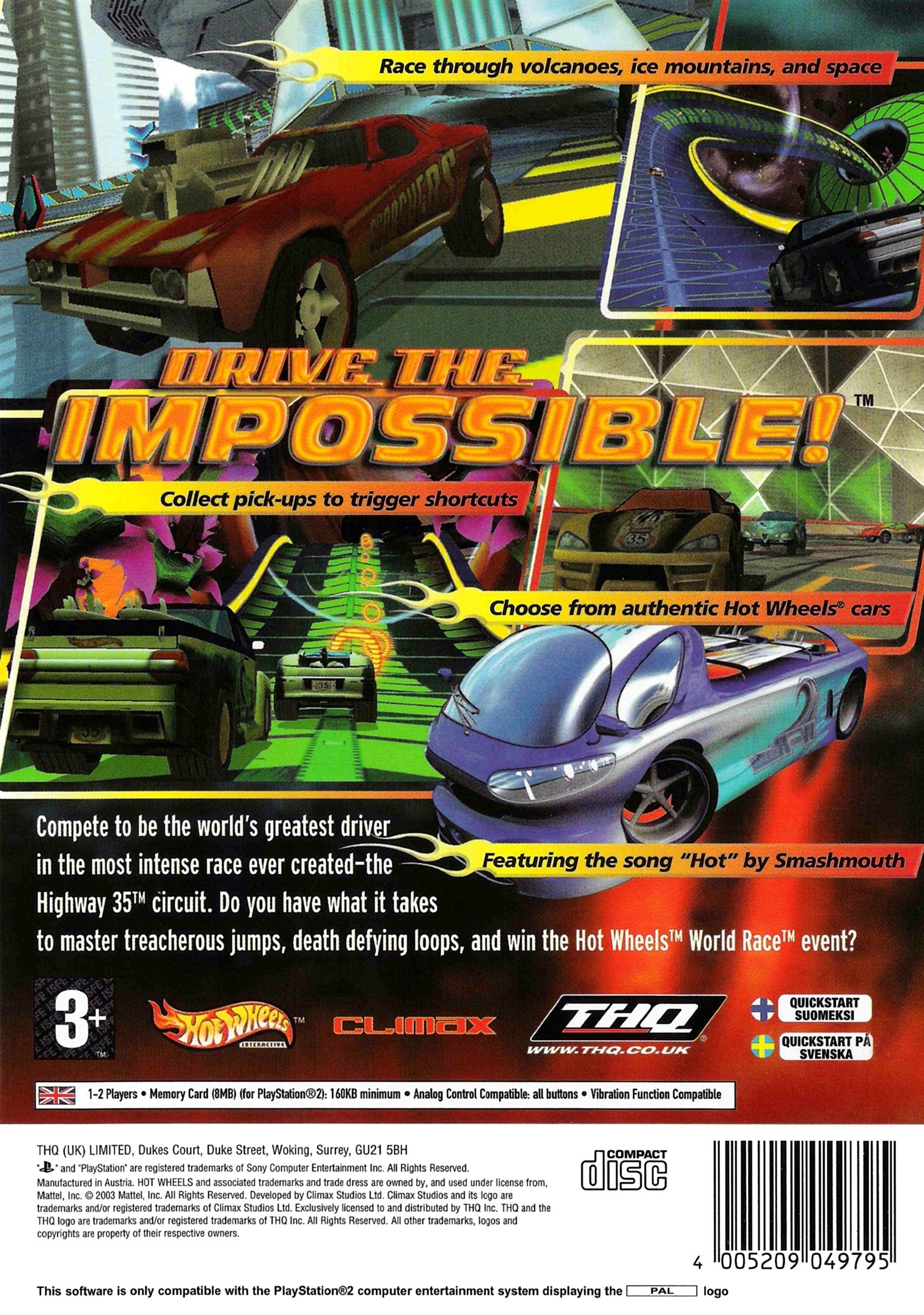 video game Hot Wheels: World Race Image
