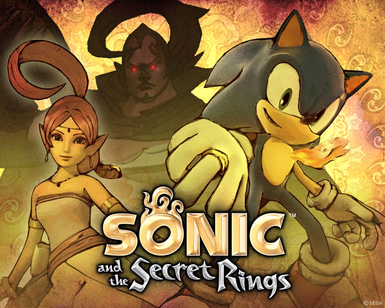 video game Sonic and the Secret Rings Image