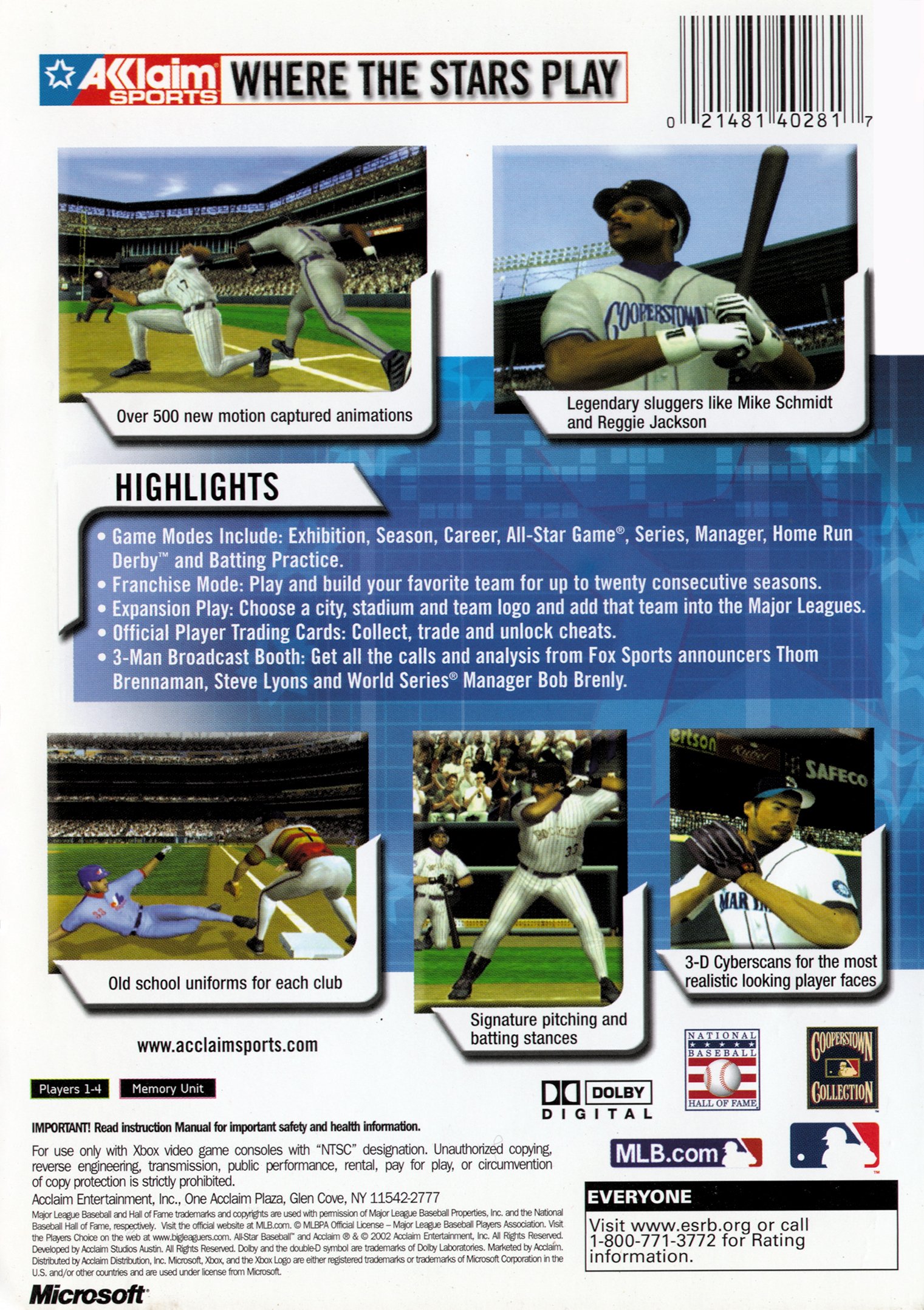 video game All-Star Baseball 2003 Image
