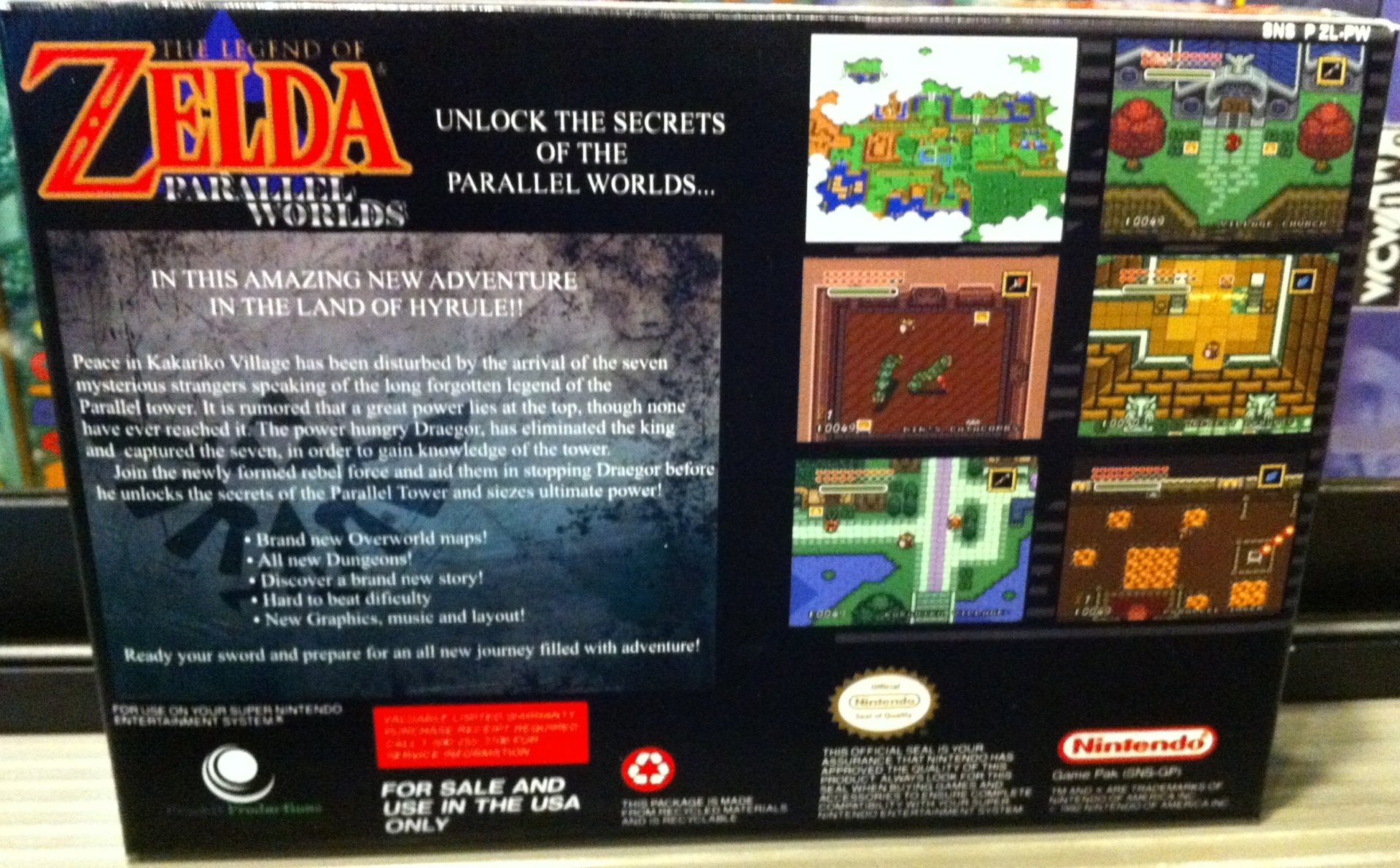 video game The Legend of Zelda: Parallel Worlds Image
