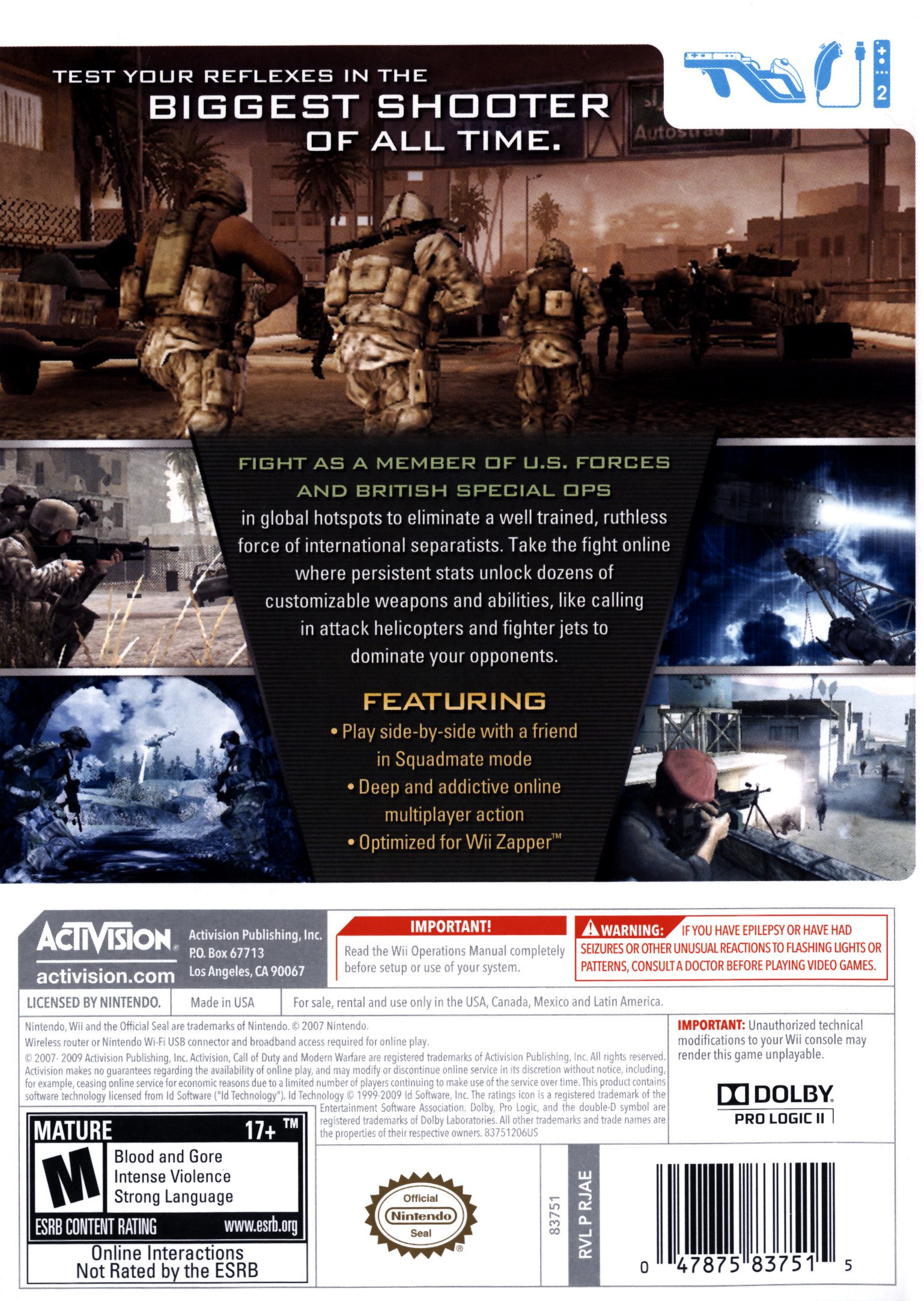 Call of Duty: Modern Warfare - Reflex Edition Picture - Image Abyss