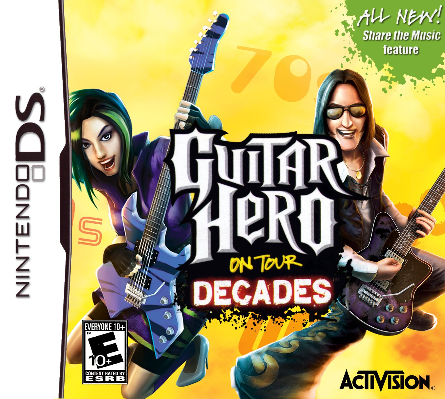 video game Guitar Hero On Tour: Decades Image