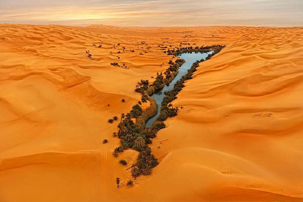desert Libya nature oasis Image